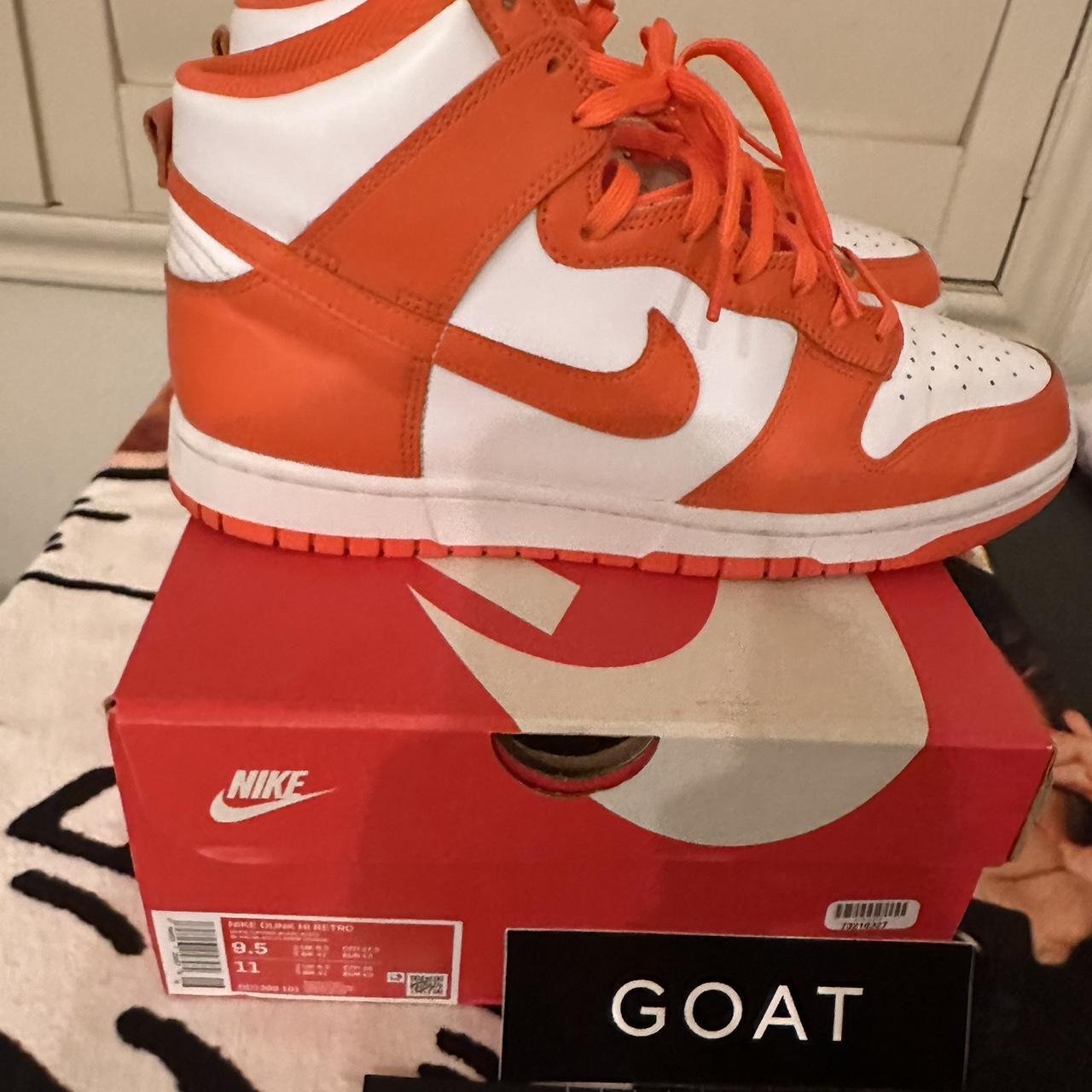 nike dunk high retro be true syracuse