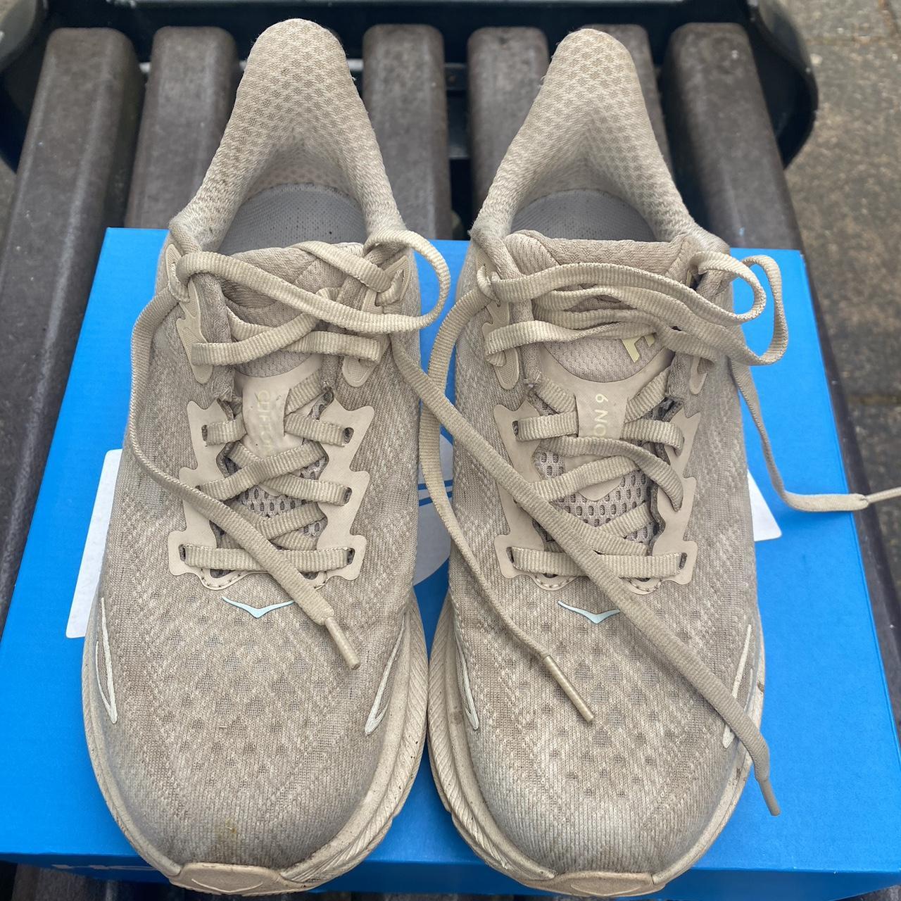 Hoka One One Women's Tan And Cream Trainers 