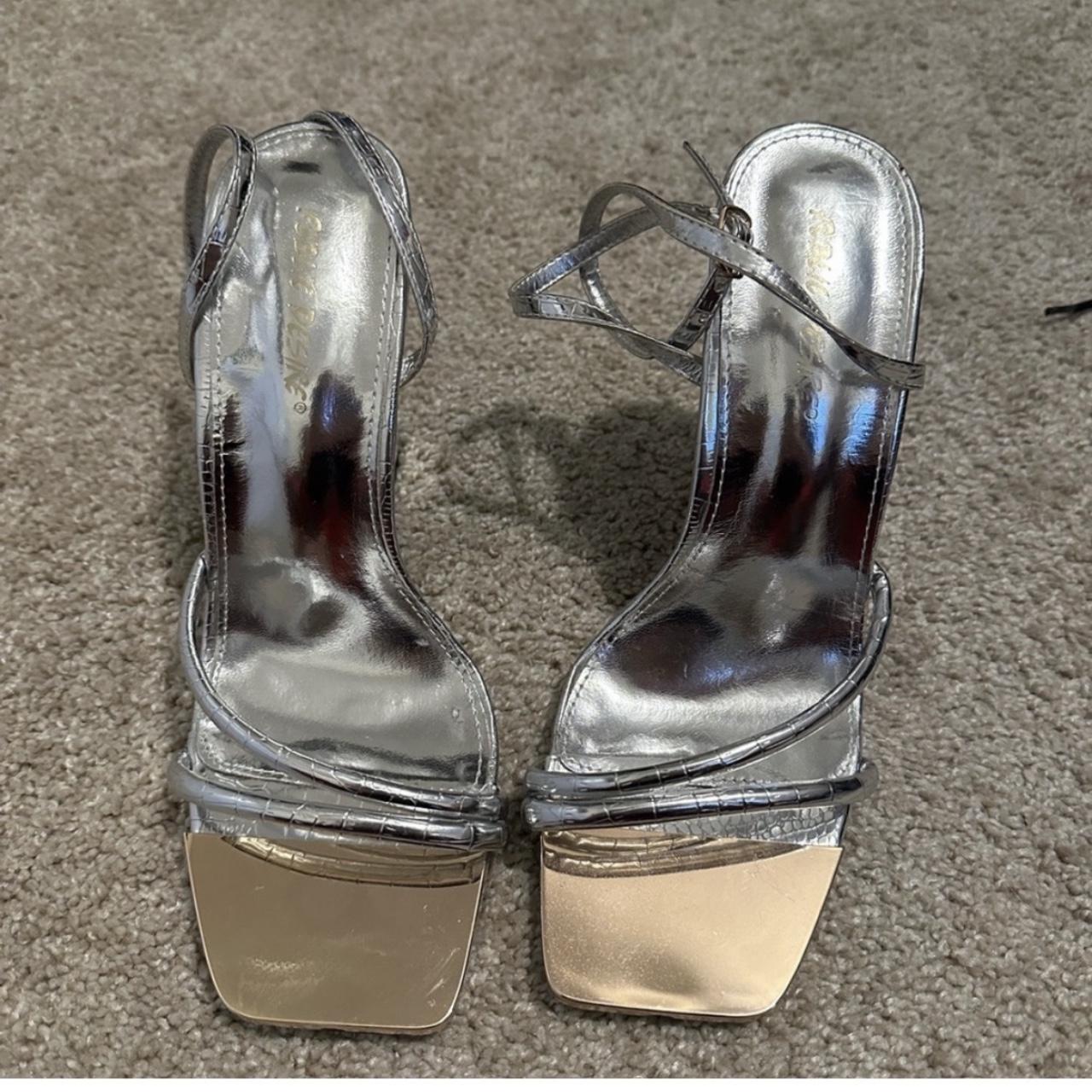 public desire silver heels