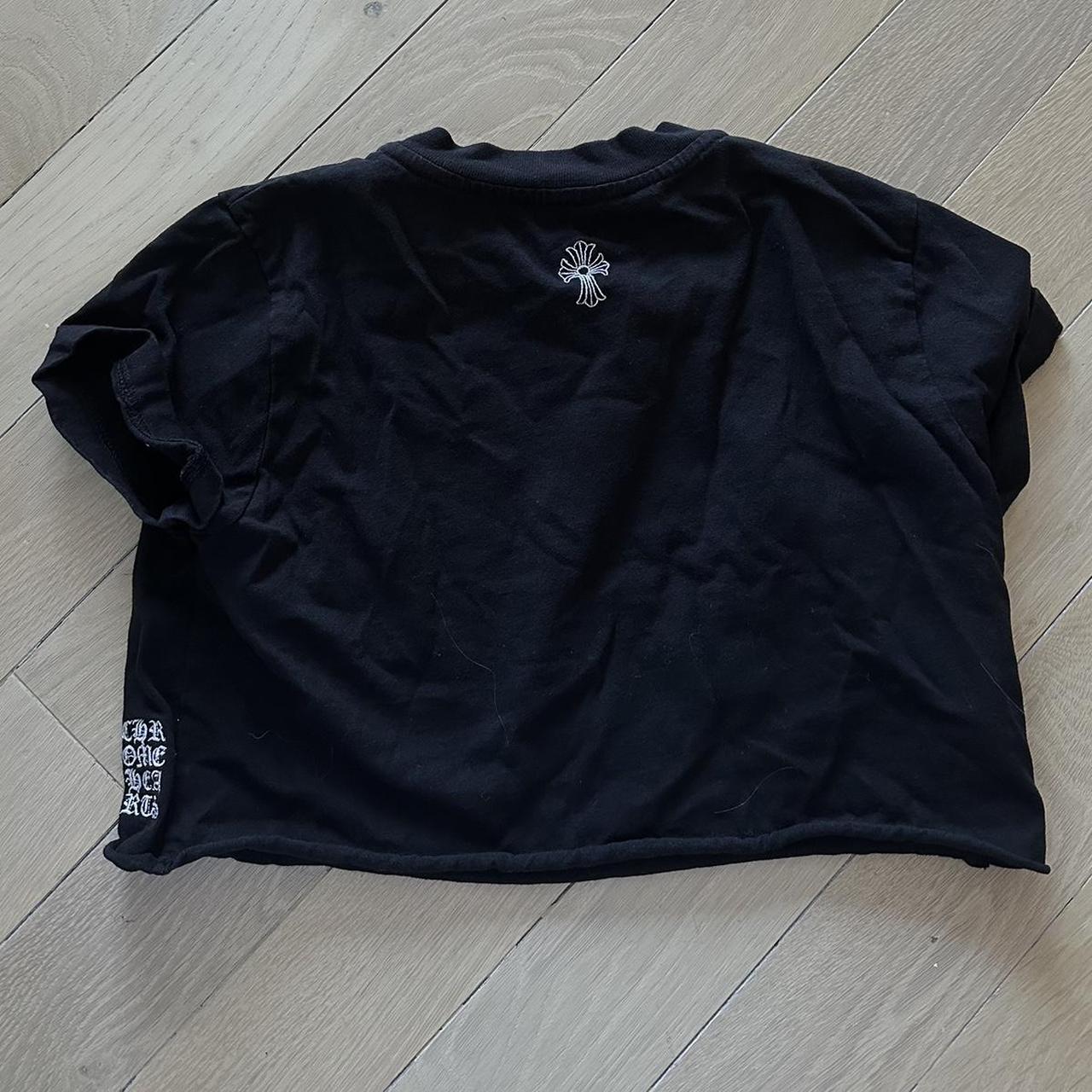 Chrome hearts discount cropped tee