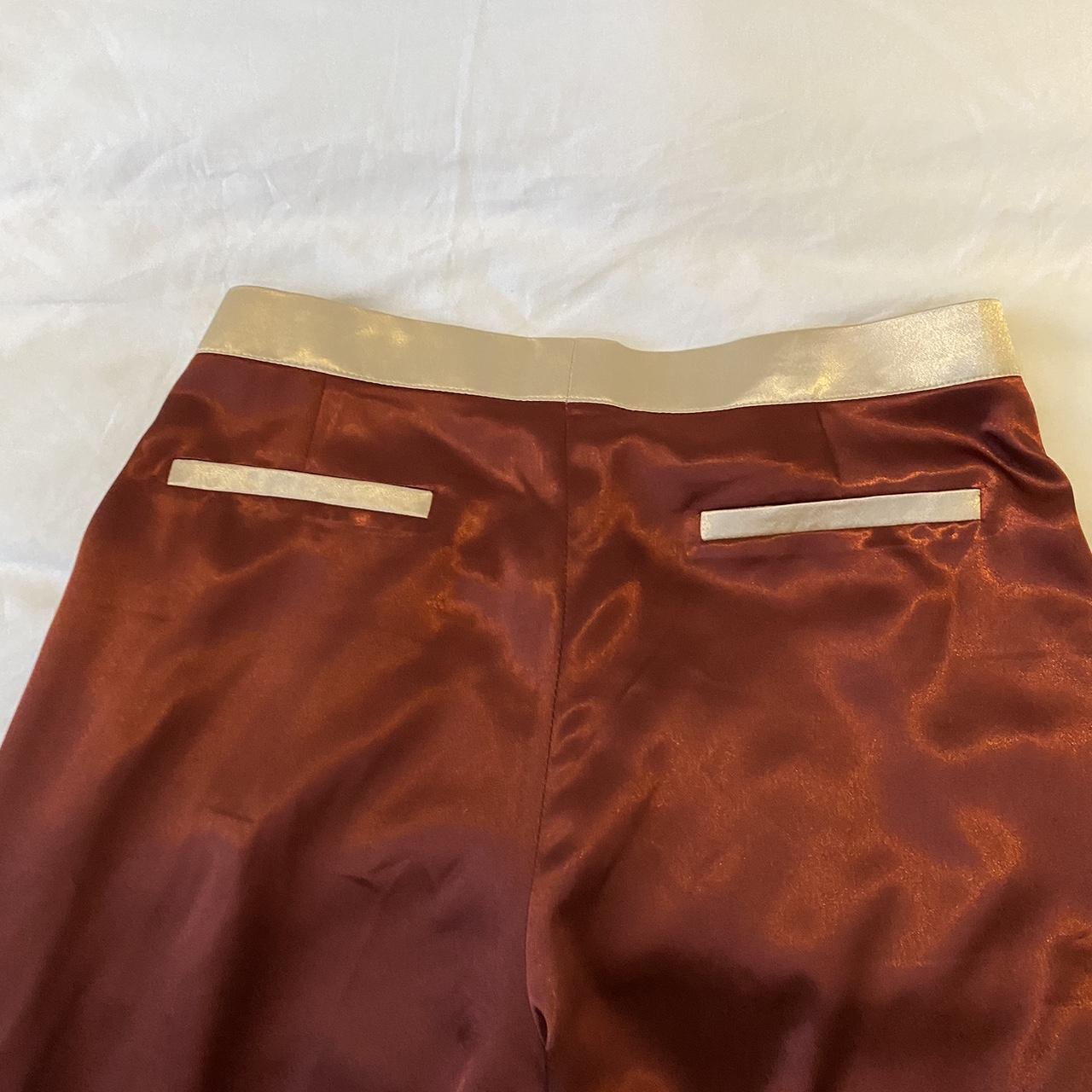 No emotions silk trousers M Worn only a couple of... - Depop