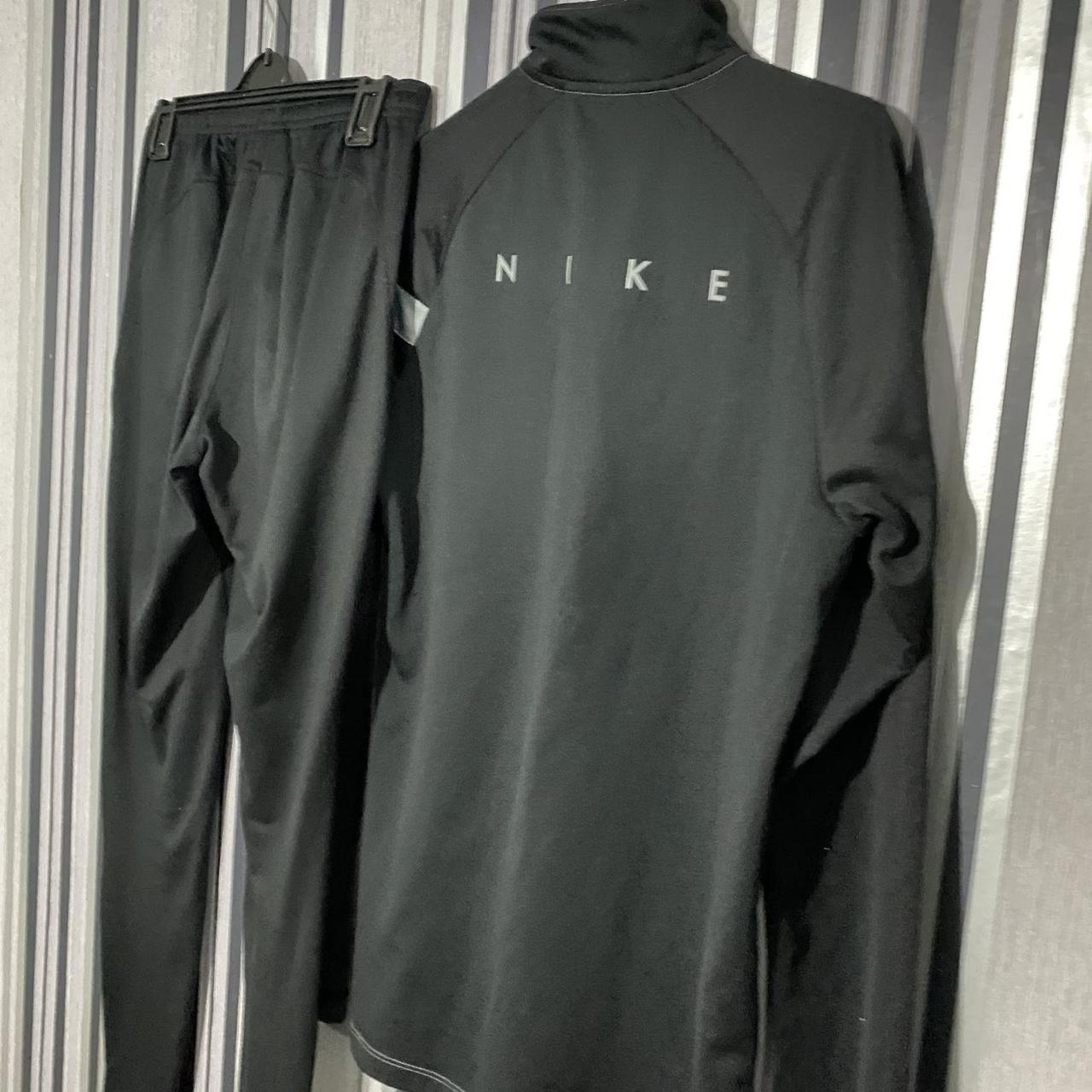 mens grey nike dri fit tracksuit