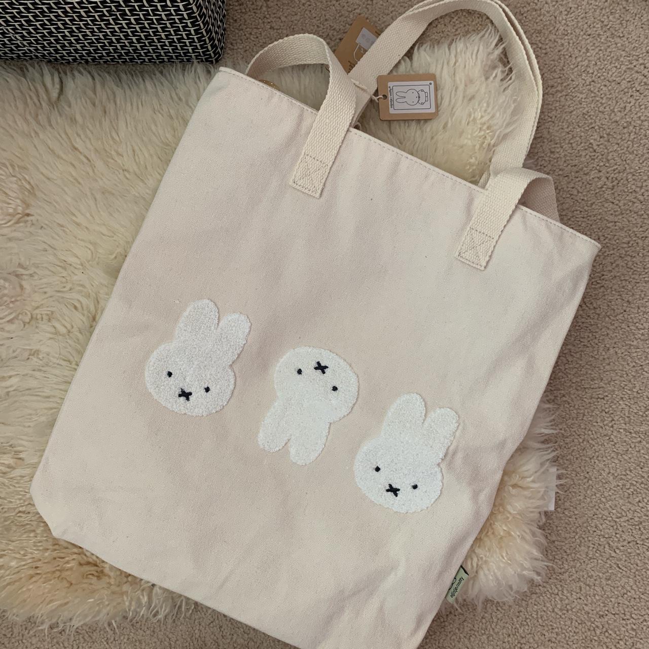 miffy / nijntje embroidered tote bag 🐰 unused with... - Depop