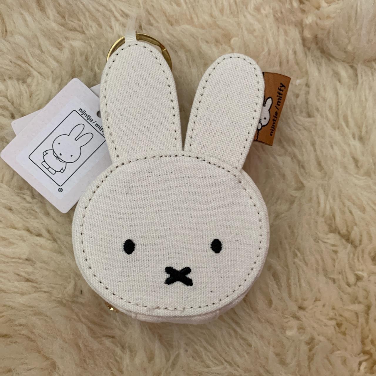 Squishy Miffy keychain (brand new) - Depop