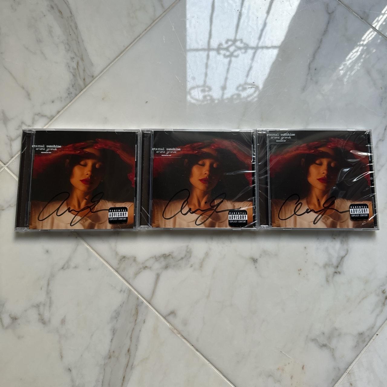 ariana grande eternal sunshine signed LONG signature | Depop