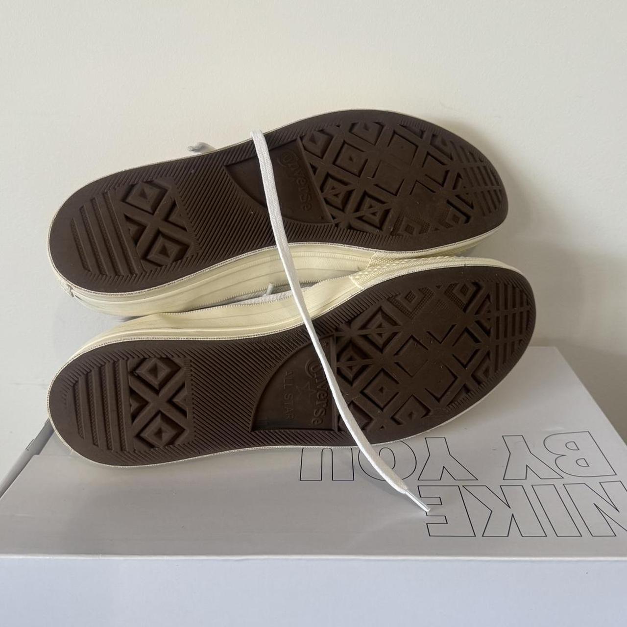 comme de garcon white sneakers