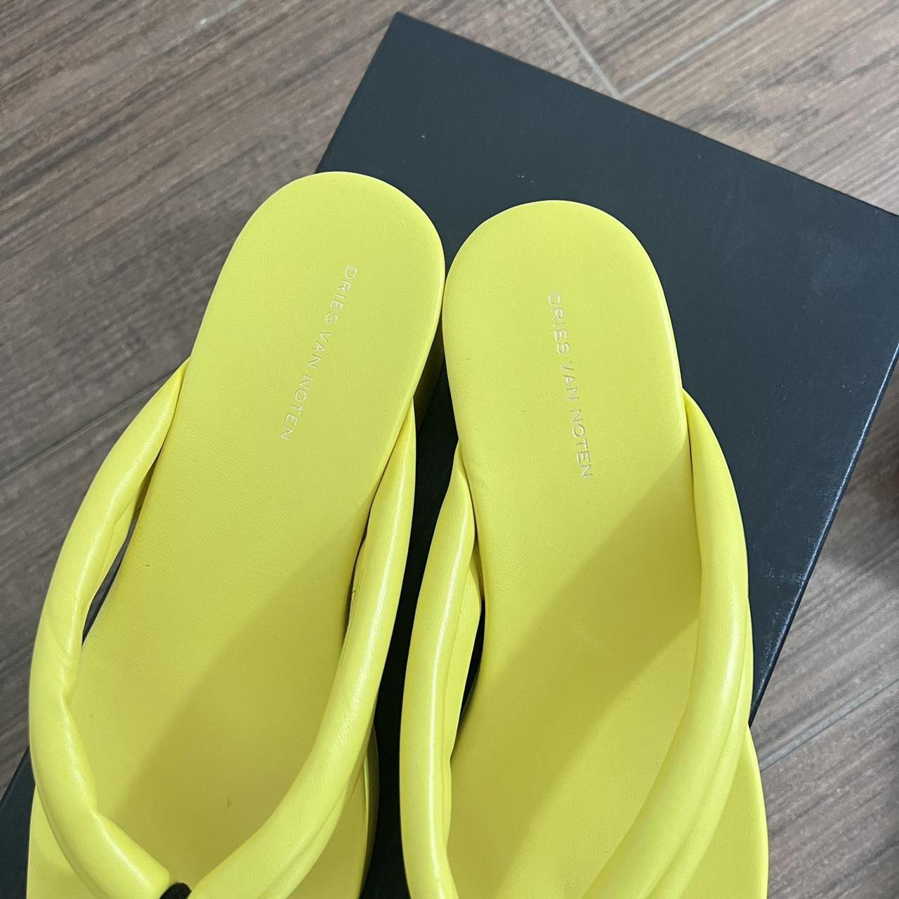 Dries Van Noten Women's Yellow Sandals (3)