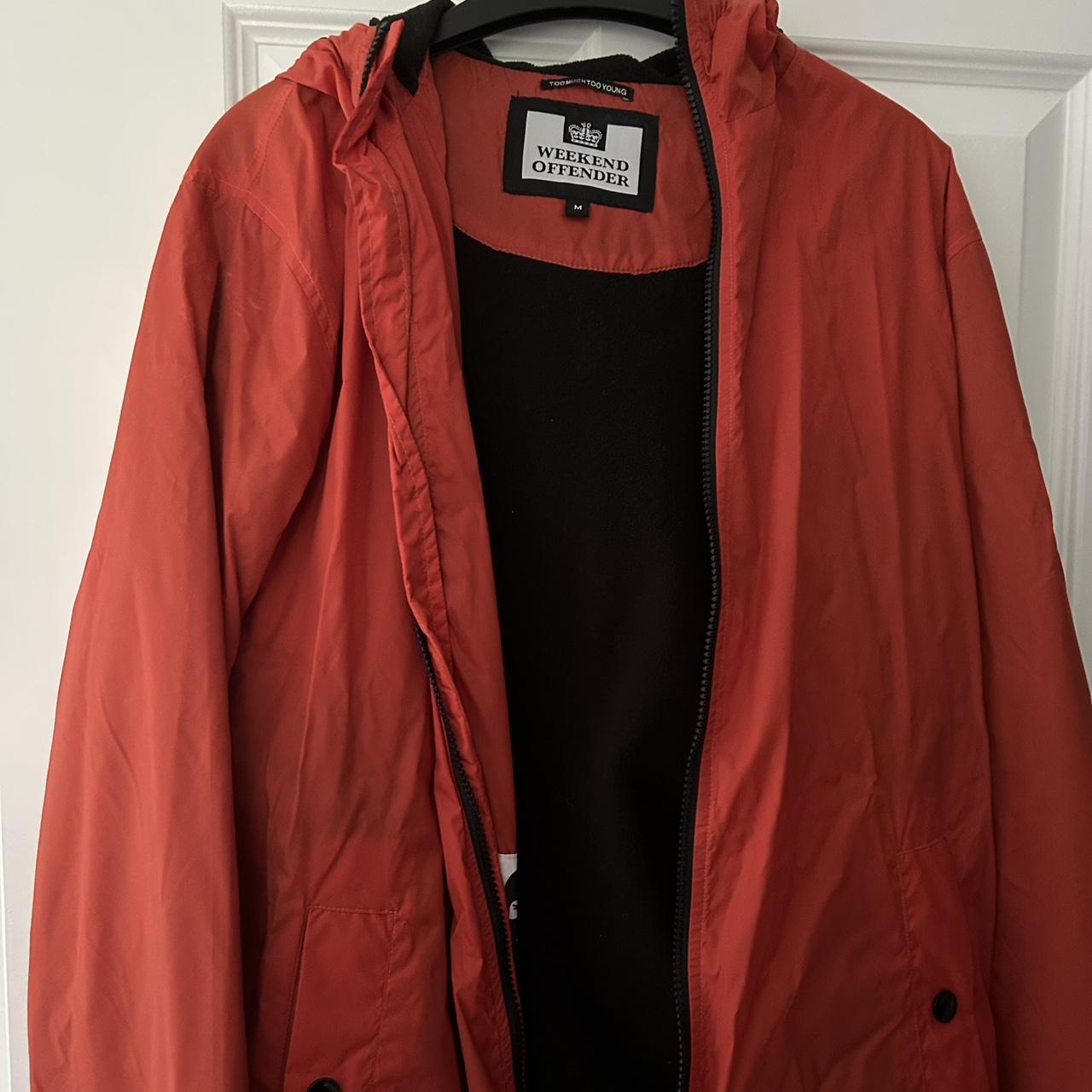 Weekend offender red clearance jacket