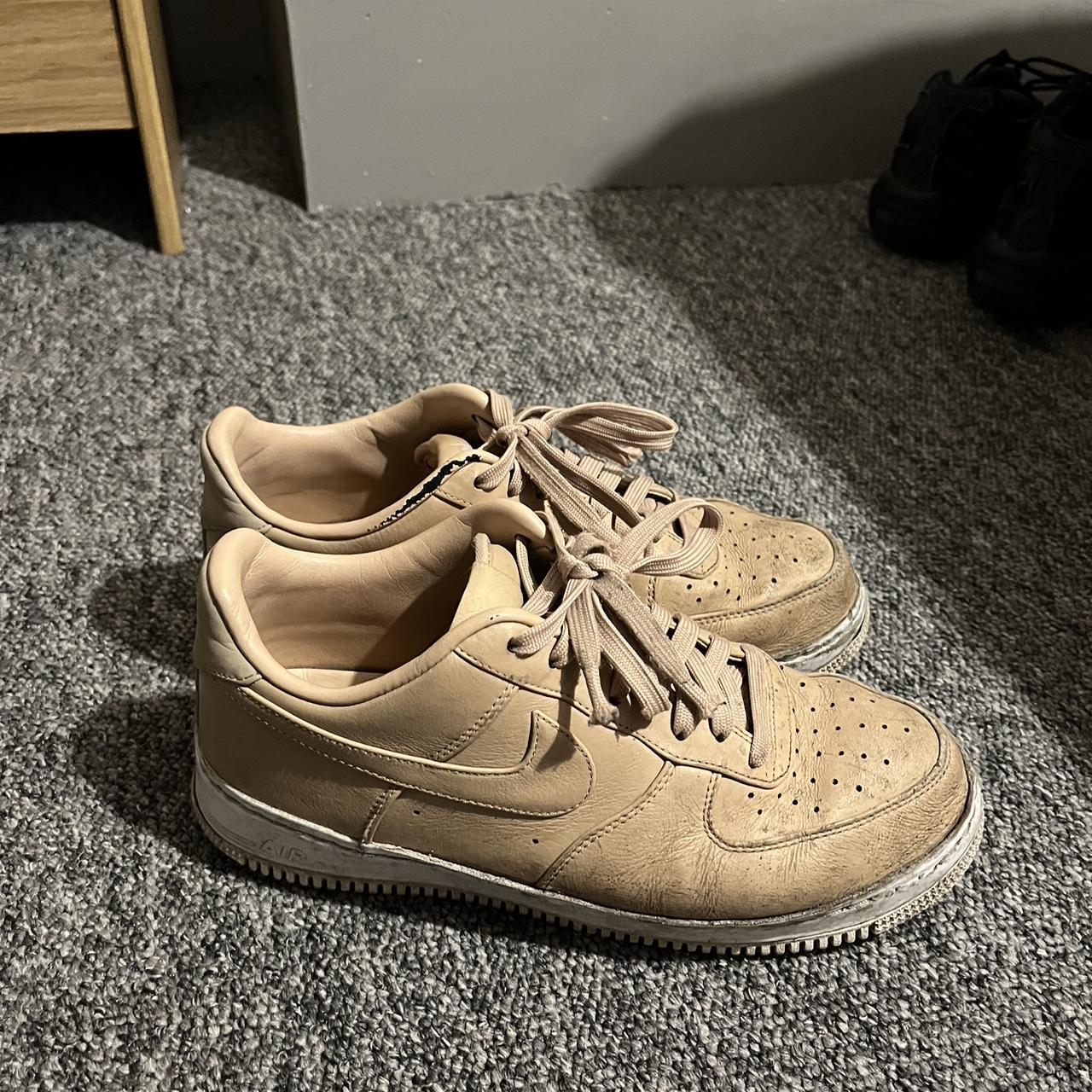 Tan suede air force clearance 1