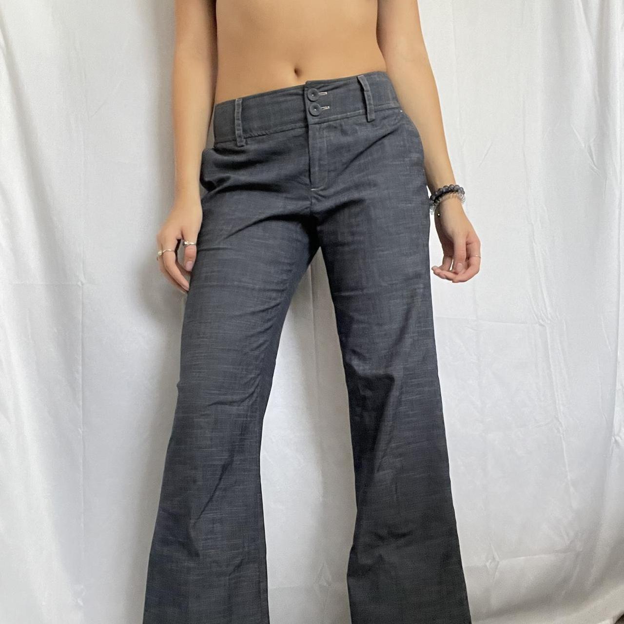 Women's Navy Trousers | Depop