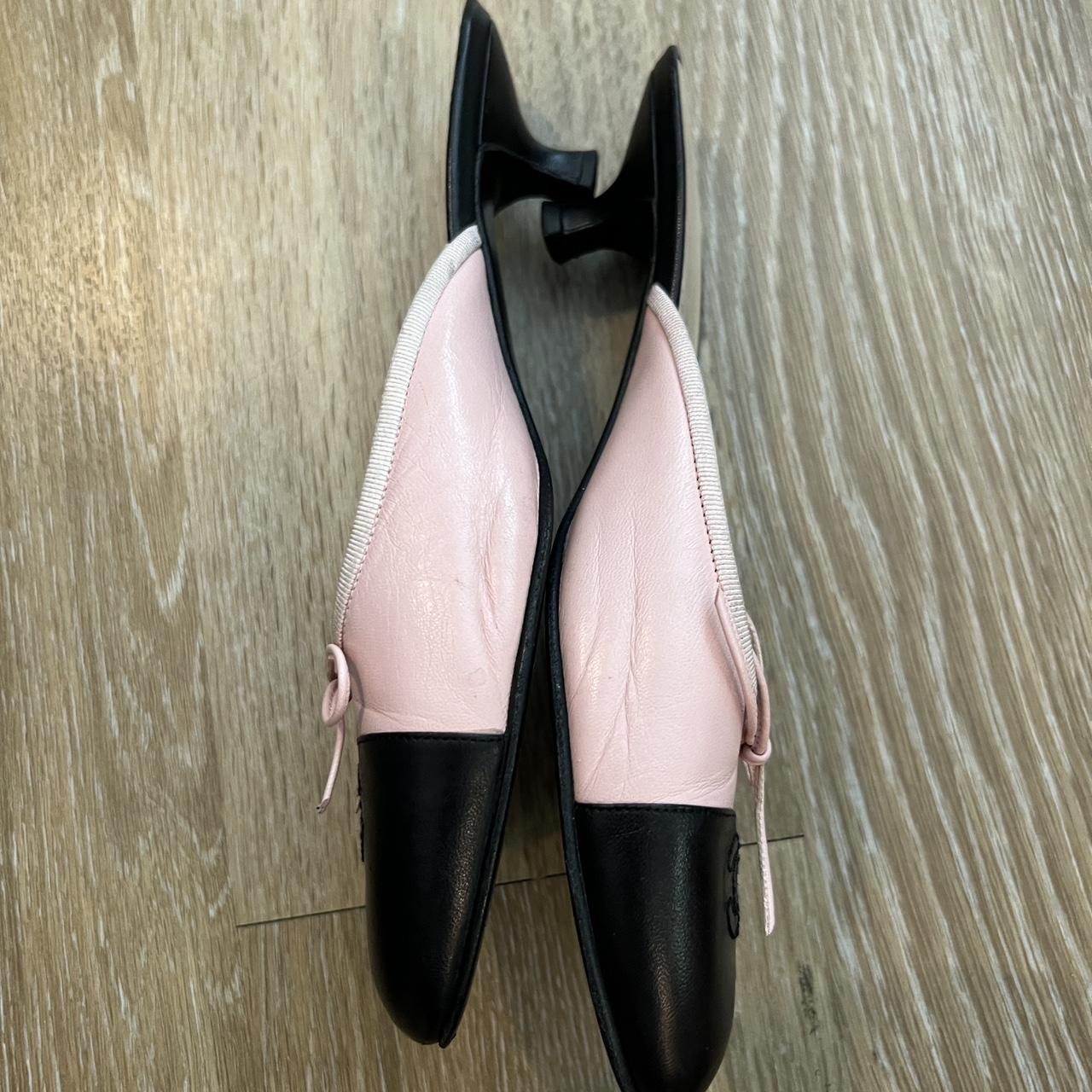 Chanel pointed hot sale toe mules