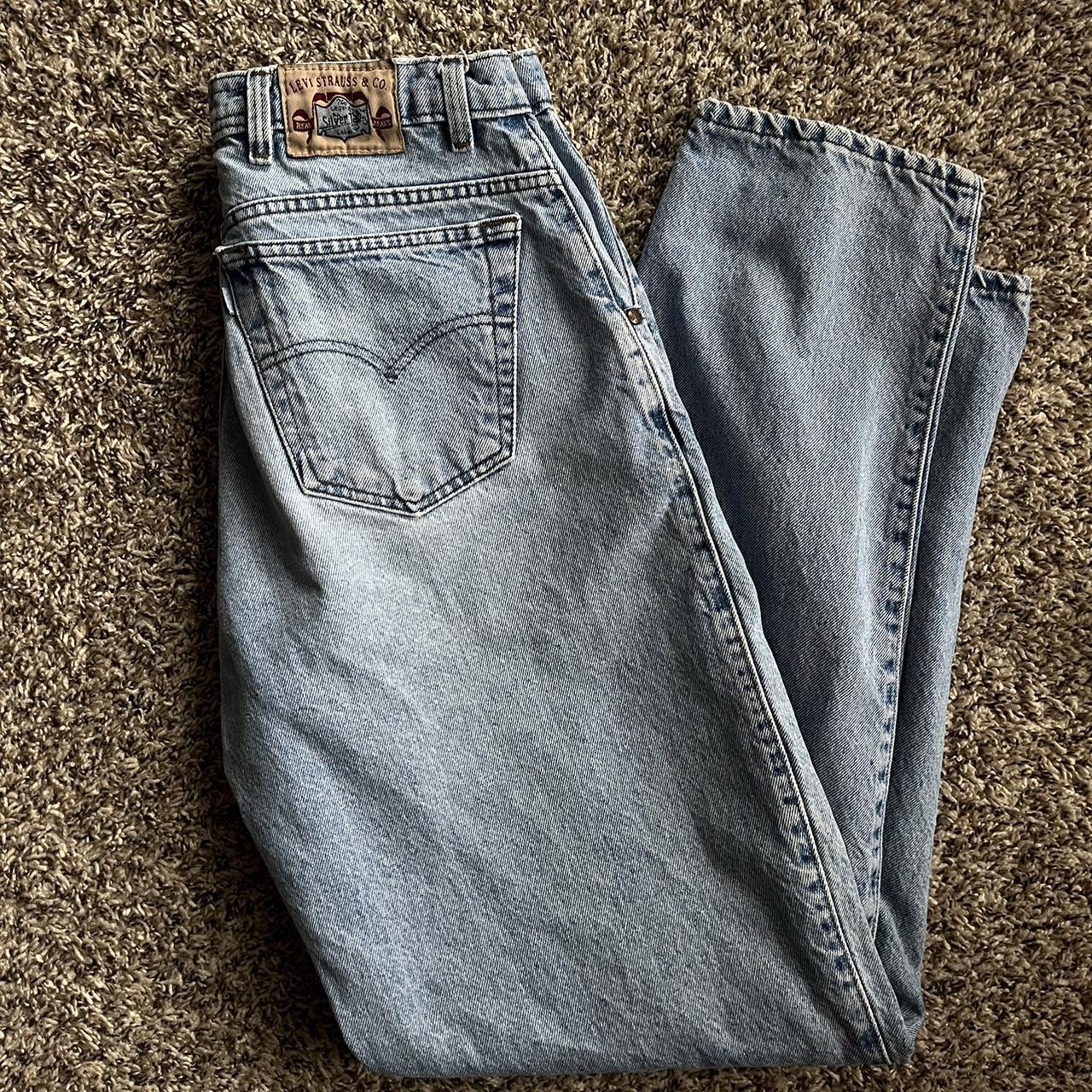 Levi’s vintage Silver tab jeans 34x34 ... - Depop