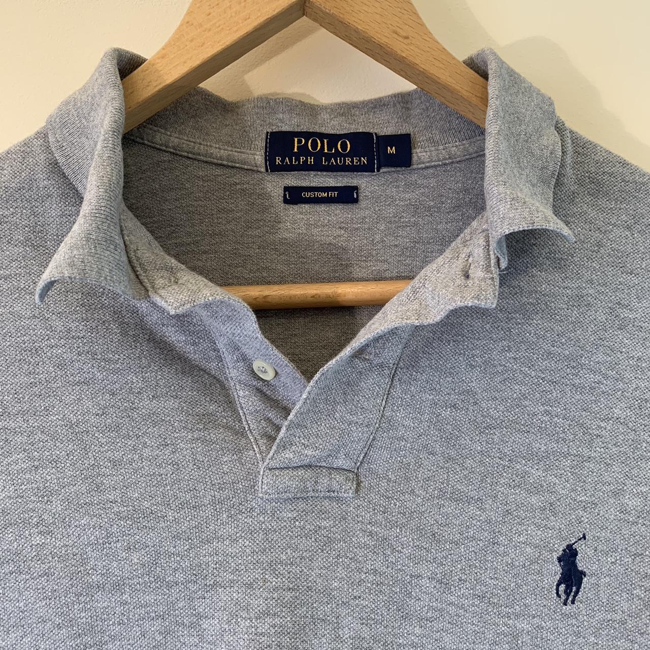 Polo Ralph Lauren Men's Grey Polo-shirts | Depop