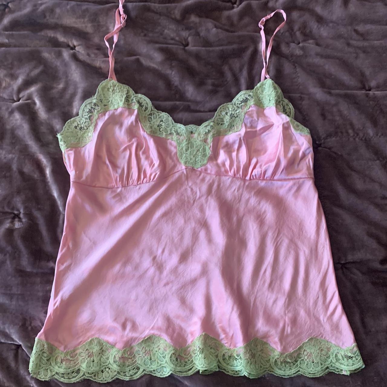 Women's Green and Pink Underwear | Depop