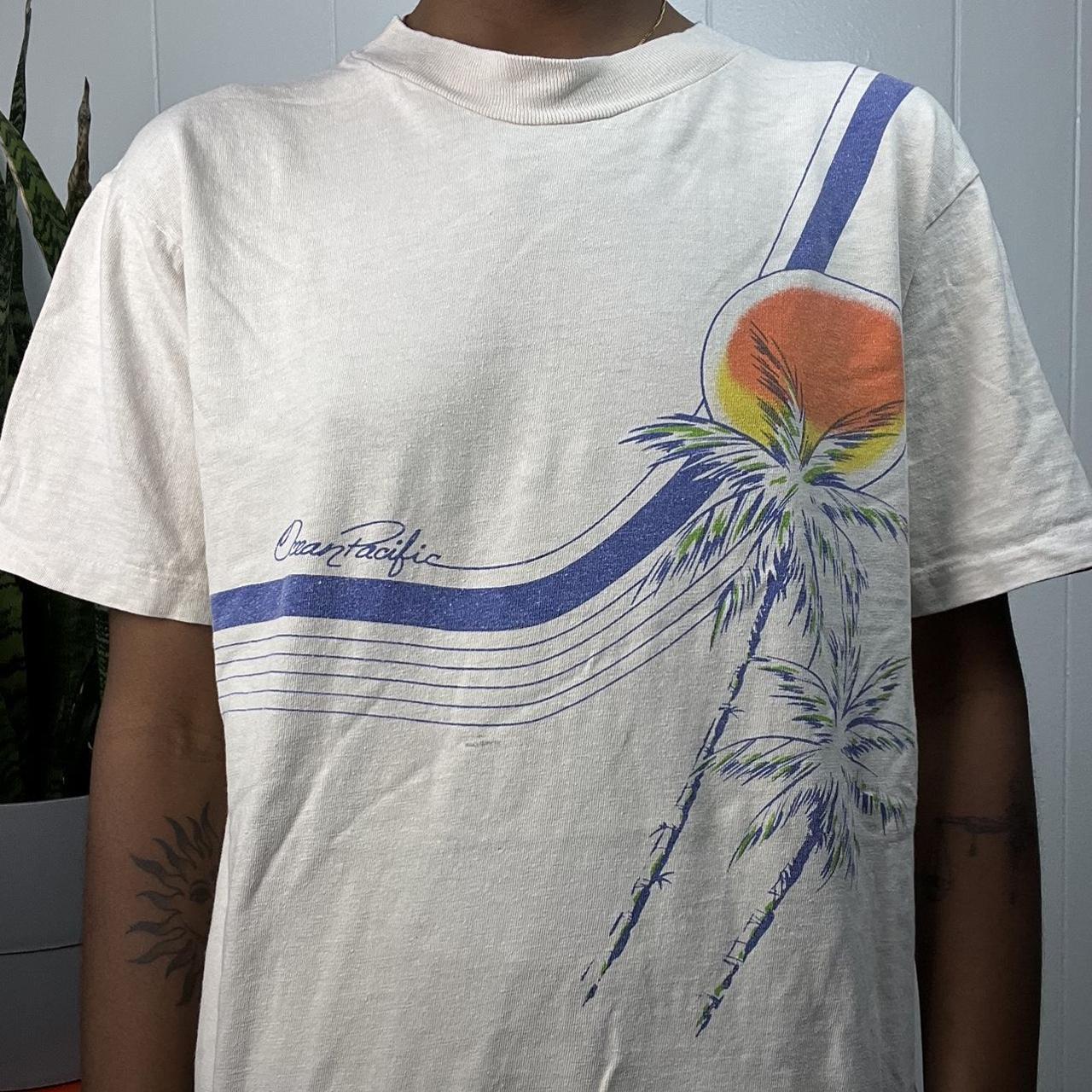Ocean Pacific Men's Tan T-shirt (3)