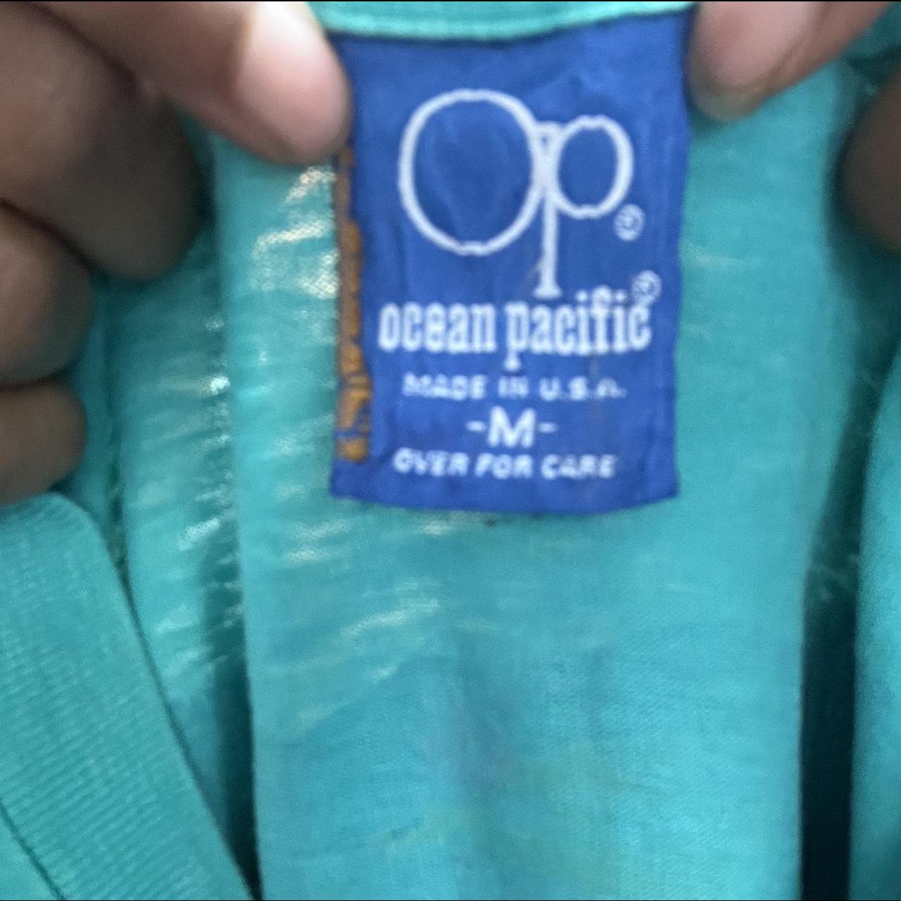 Ocean Pacific Men's Green T-shirt (4)