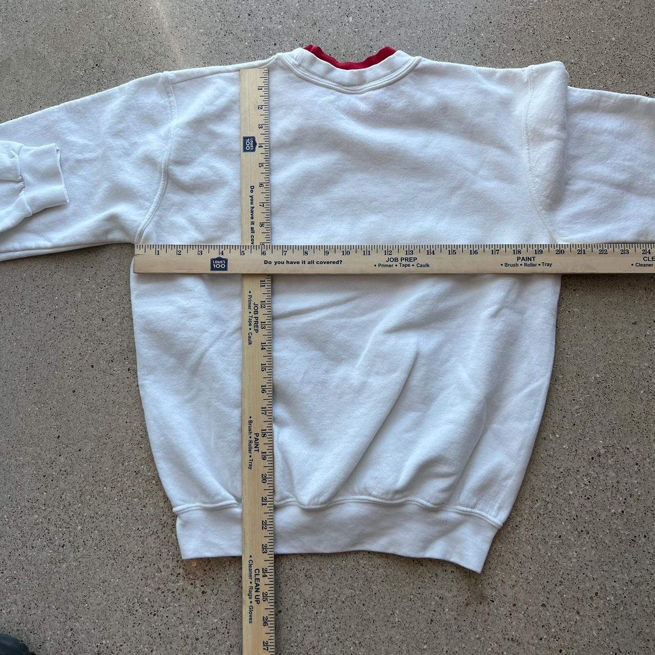 Top Stitch Men's White Sweatshirt (4)