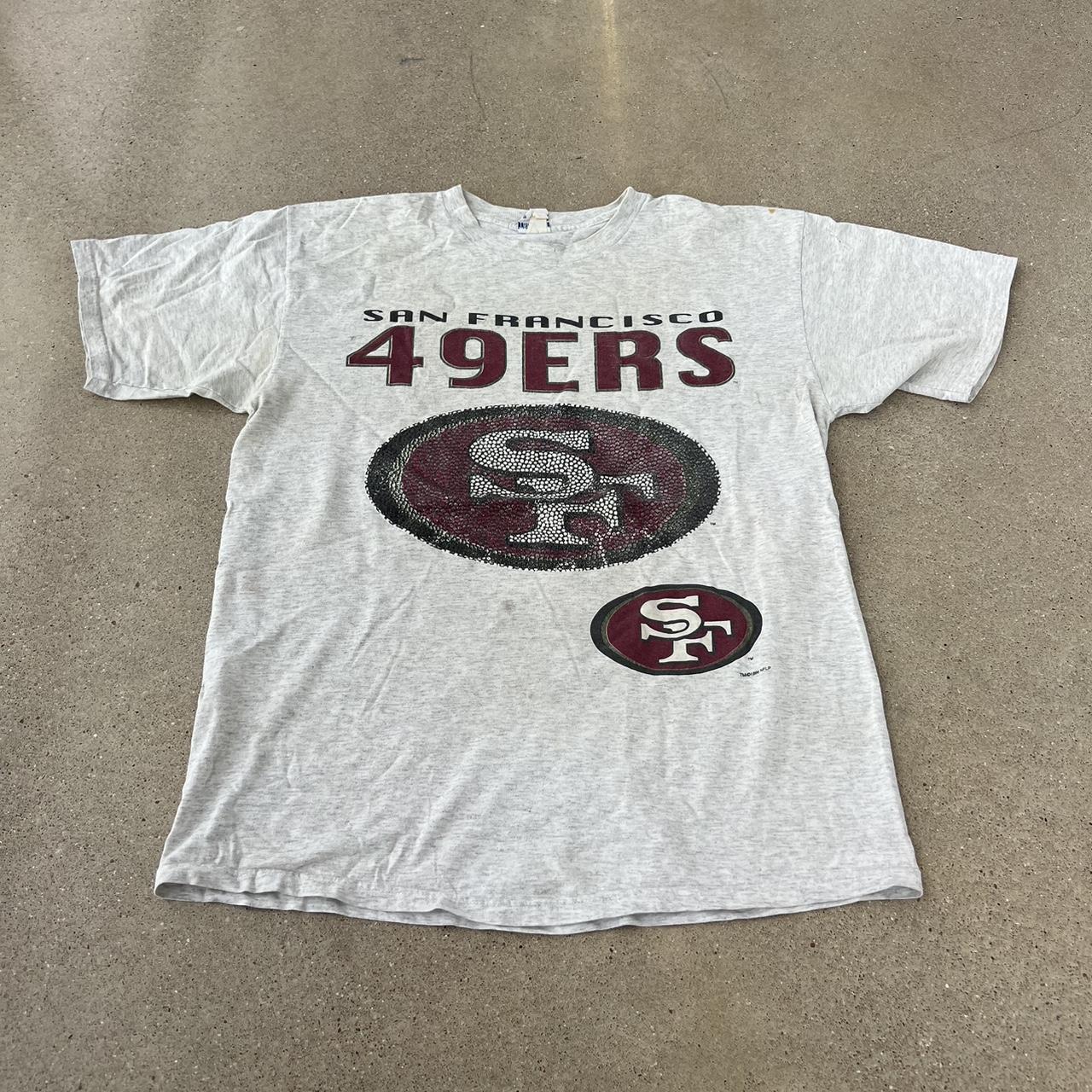 Custom made 49ers tee. #custom #ripped #NFL #49ers - Depop