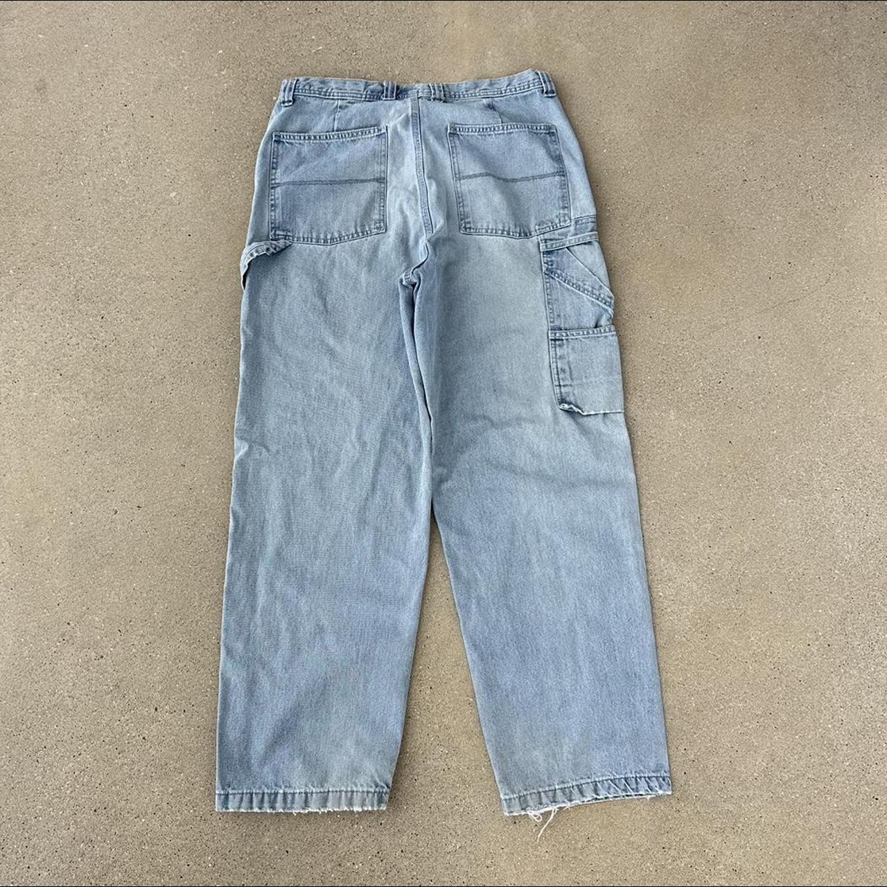 Utility Men's Blue Jeans | Depop