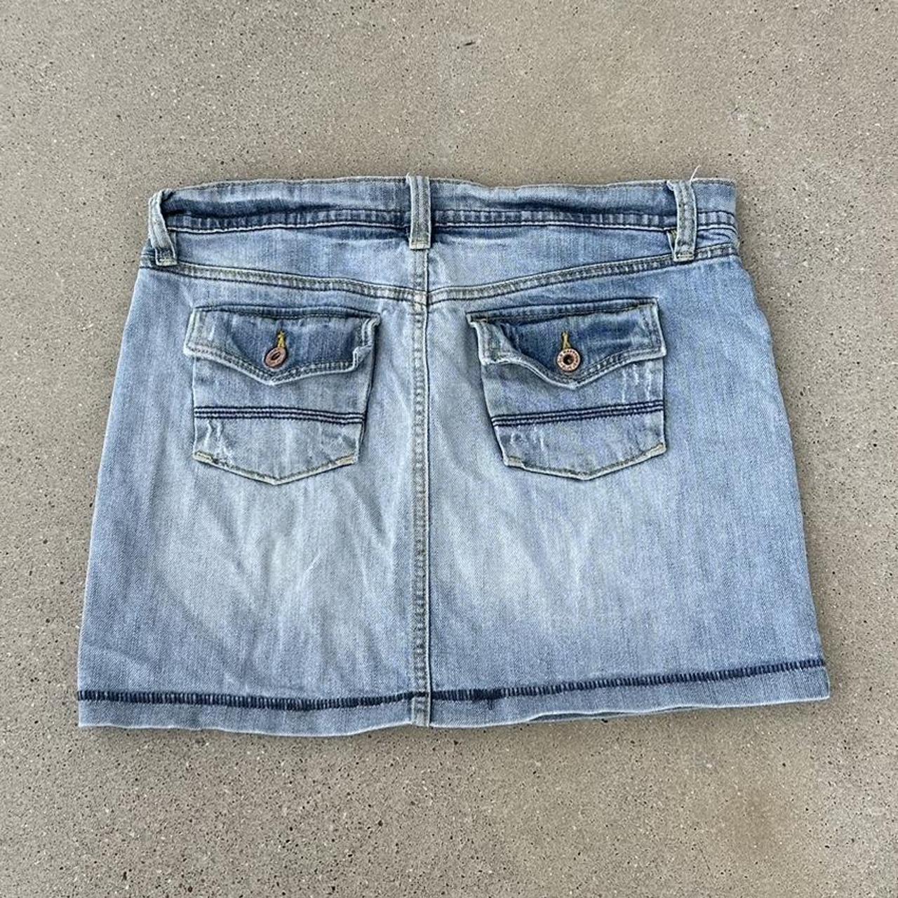 Old Navy Women's Blue Skirt | Depop