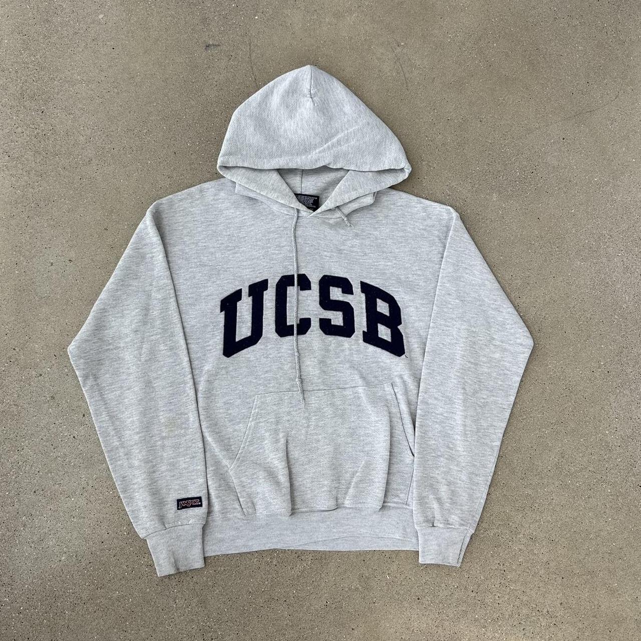 vintage 90s UCSB hoodie by jansport 🚨 prices are... - Depop