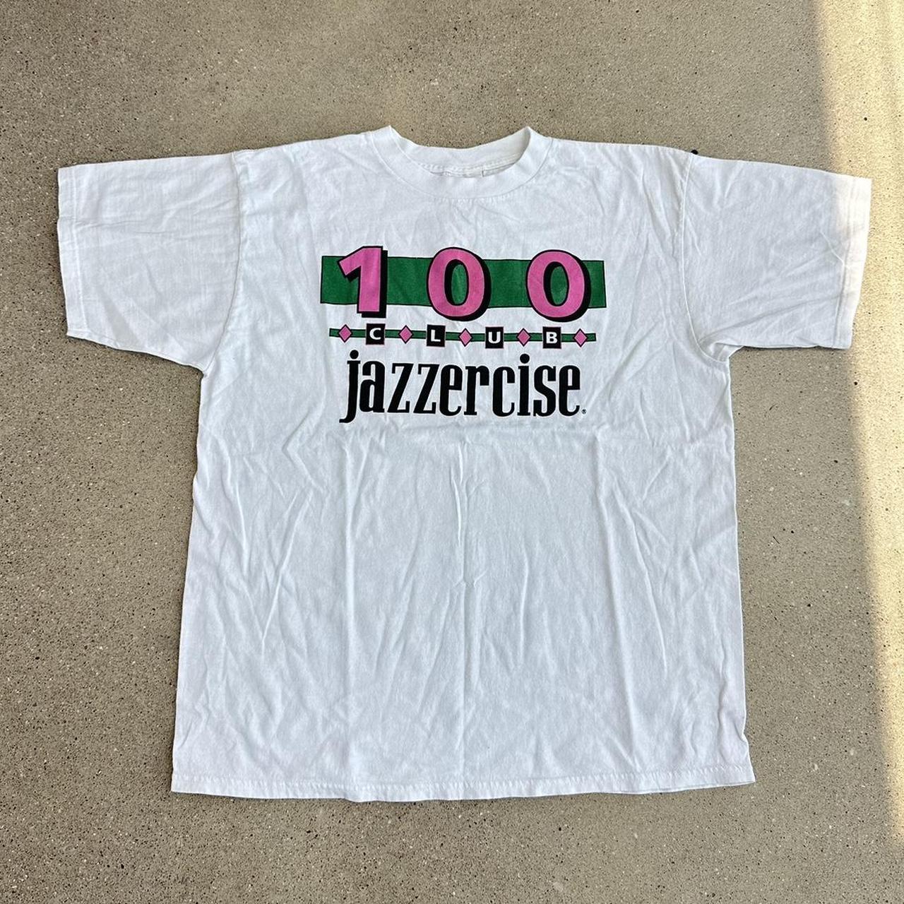 Vintage Jazzercise Shirt XL good condition some - Depop