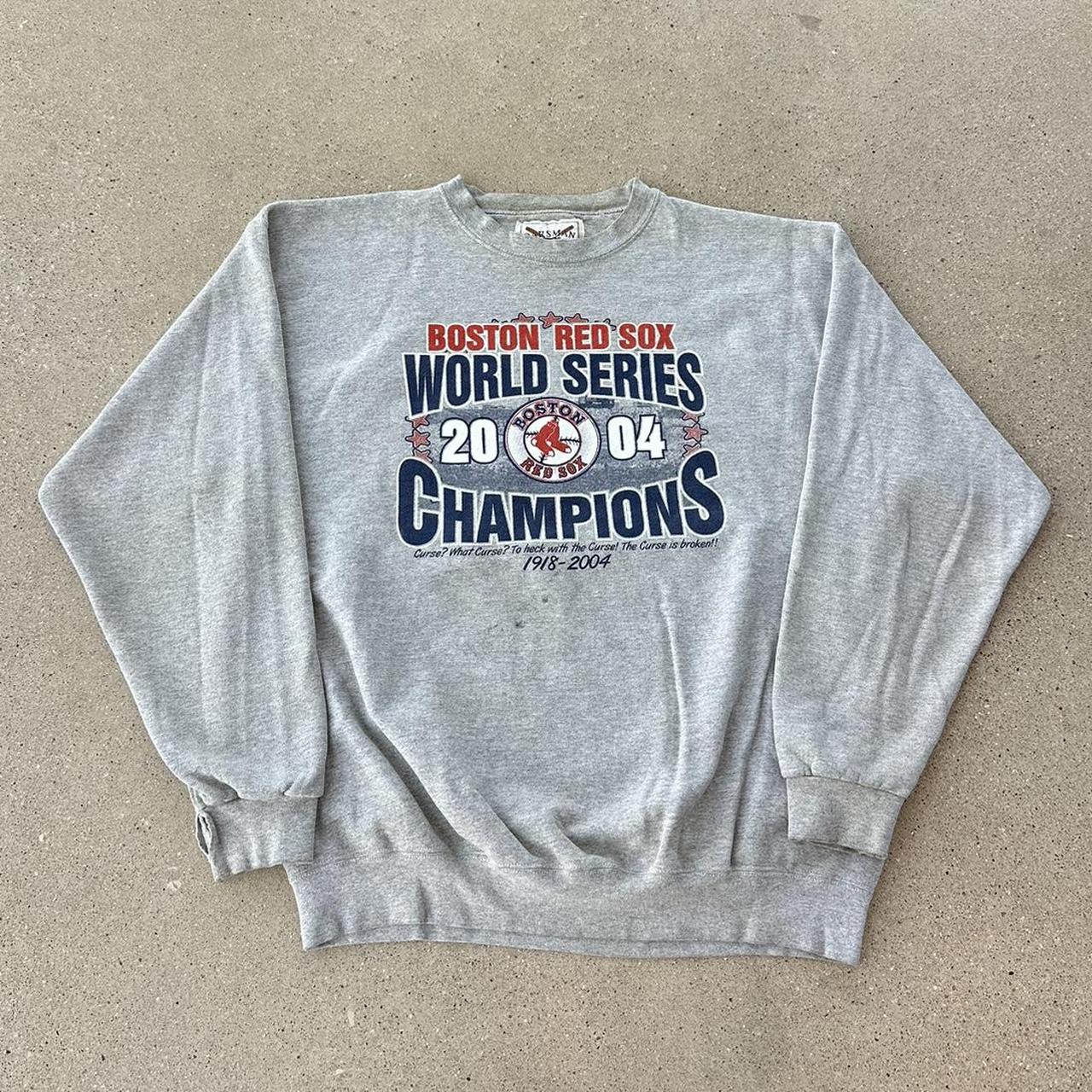 Red Sox hoodie Y2K - Depop