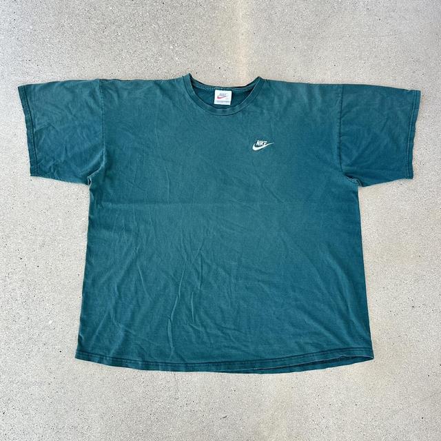 90's Vintage Braves Nike Center Swoosh Shirt Tagged - Depop