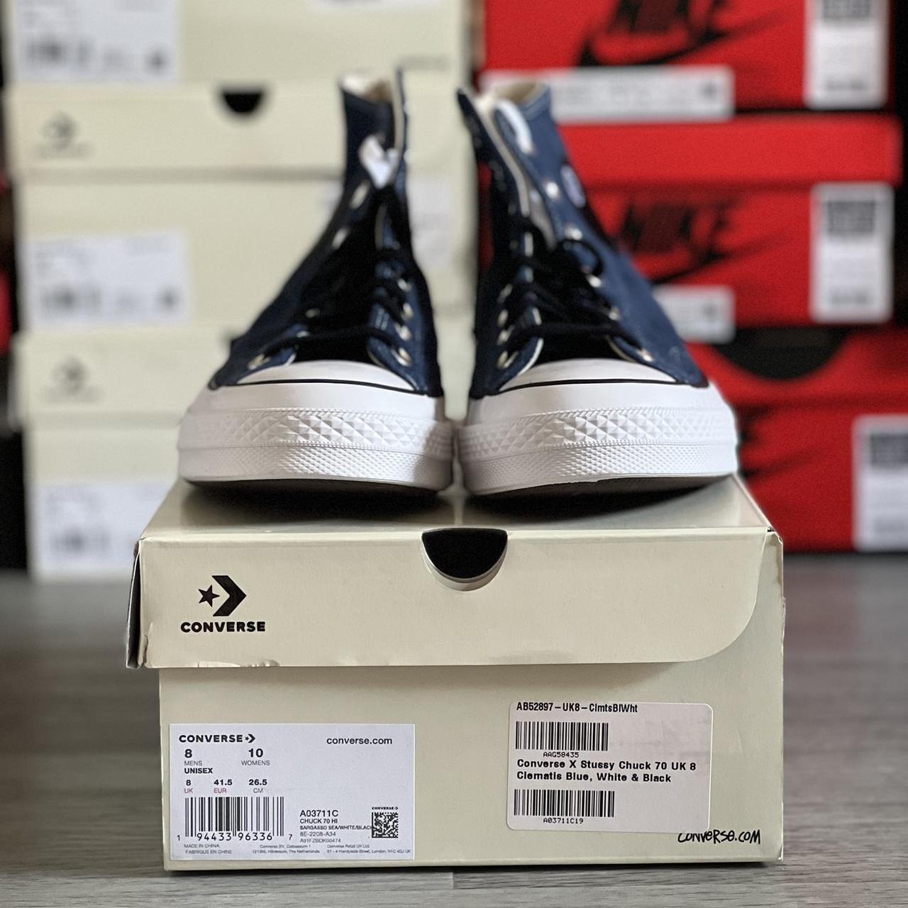 Stussy x Converse Chuck 70 hi 8-Ball, UK8 | US8 |...