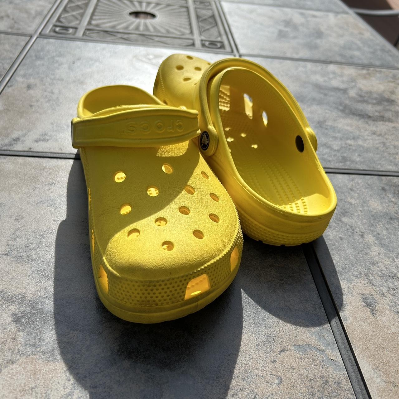 Crocs Shoes Yellow Crocs Men's Crocs Men's Classic Clog
