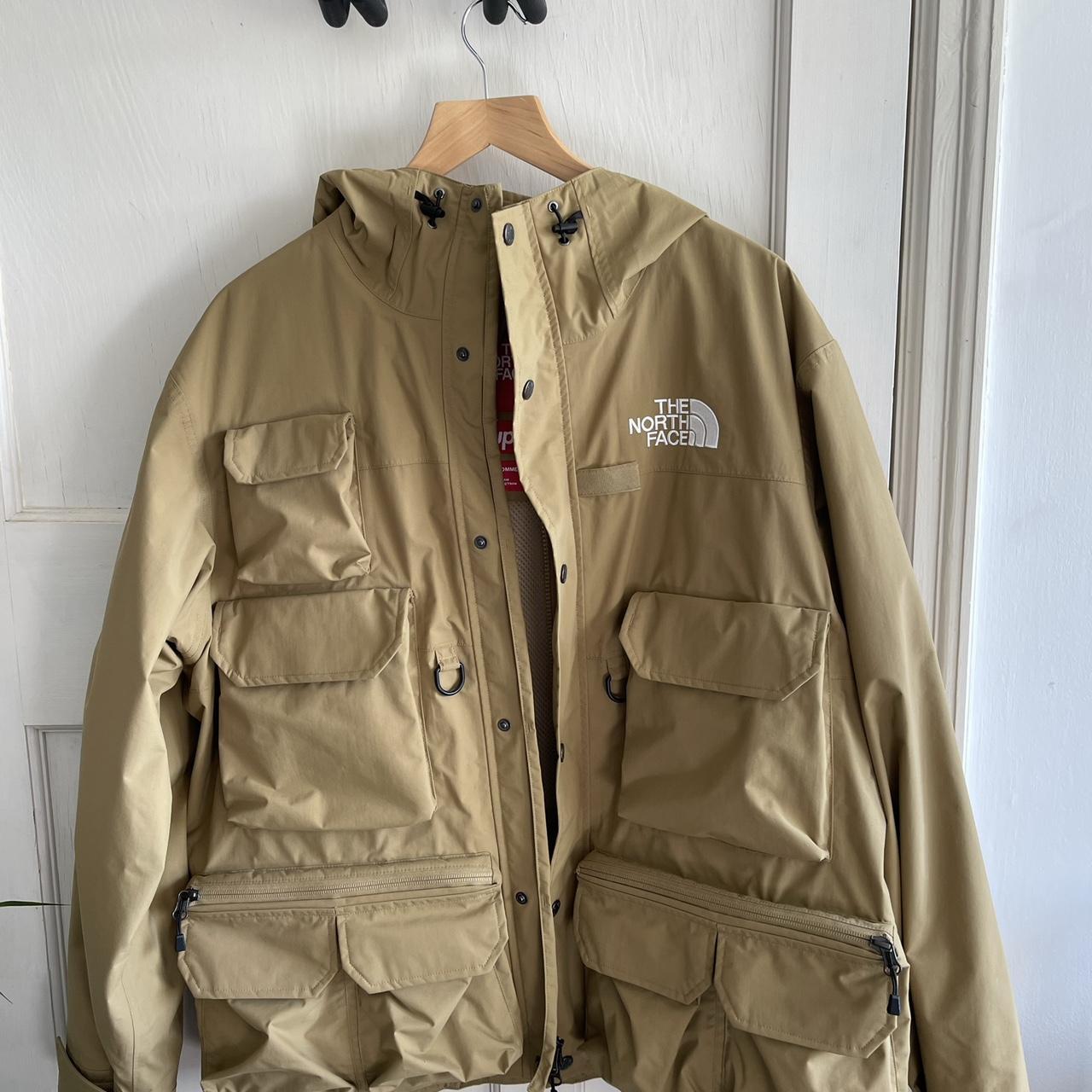 Supreme North Face Cargo Jacket Colour:... - Depop