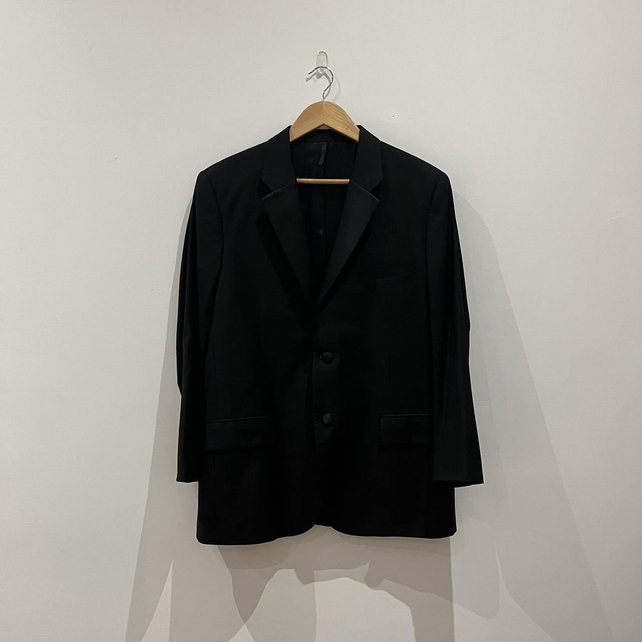 Givenchy tuxedo jacket Black tuxedo jacket with... - Depop