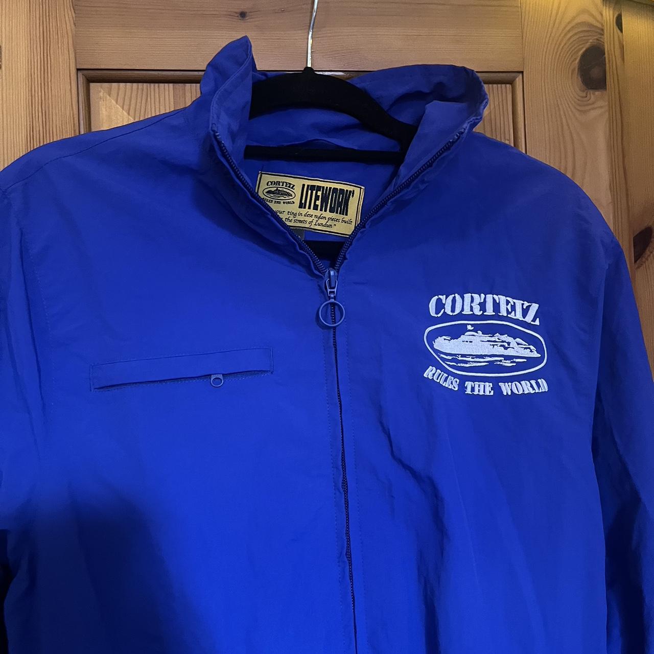 CORTEIZ SHUKUSHUKU JACKET ROYAL BLUE Size S Brand... - Depop