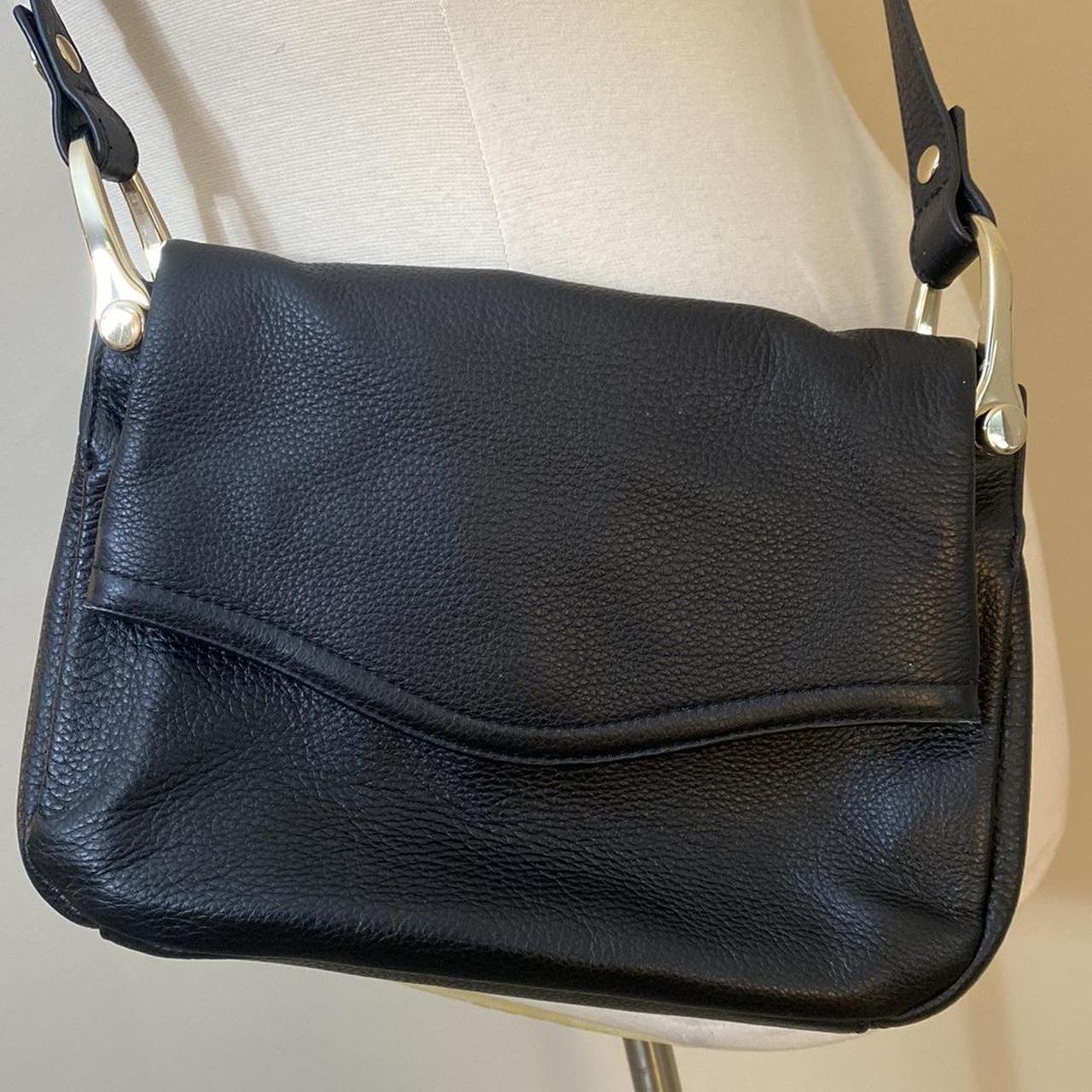 Vince camuto black leather on sale bag