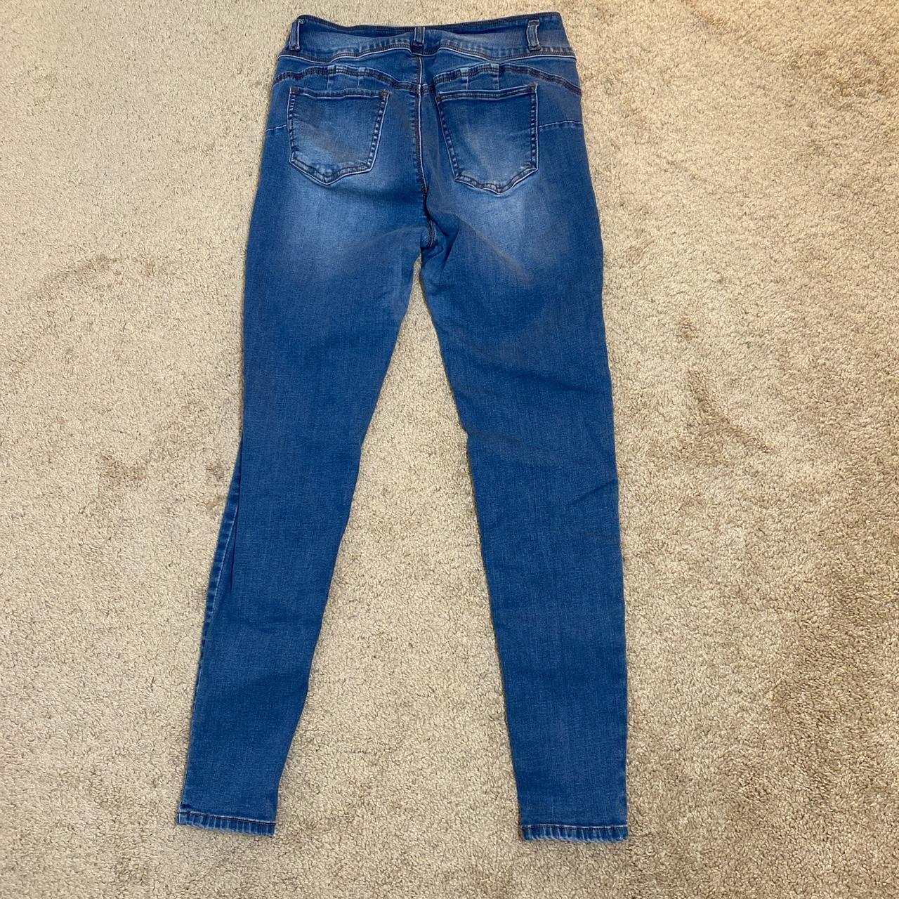 Wax Jean Butt I love you! Skinny jeans Size 7/28 10”... - Depop