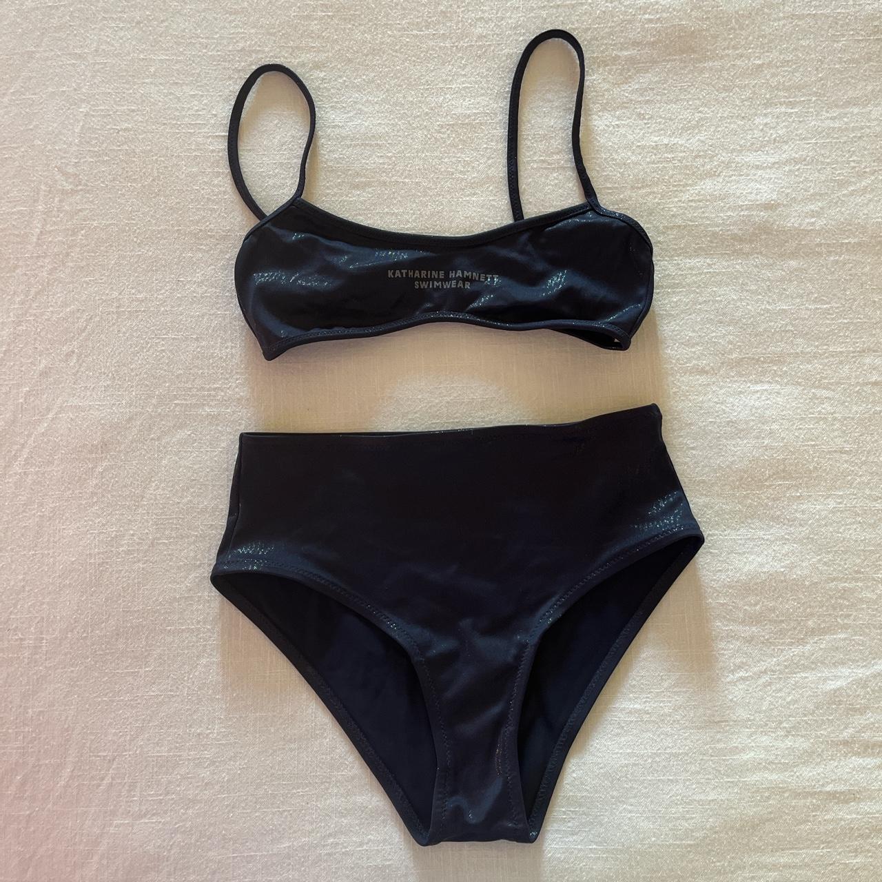 Vintage iridescent swimsuit. From brand Katharine... - Depop