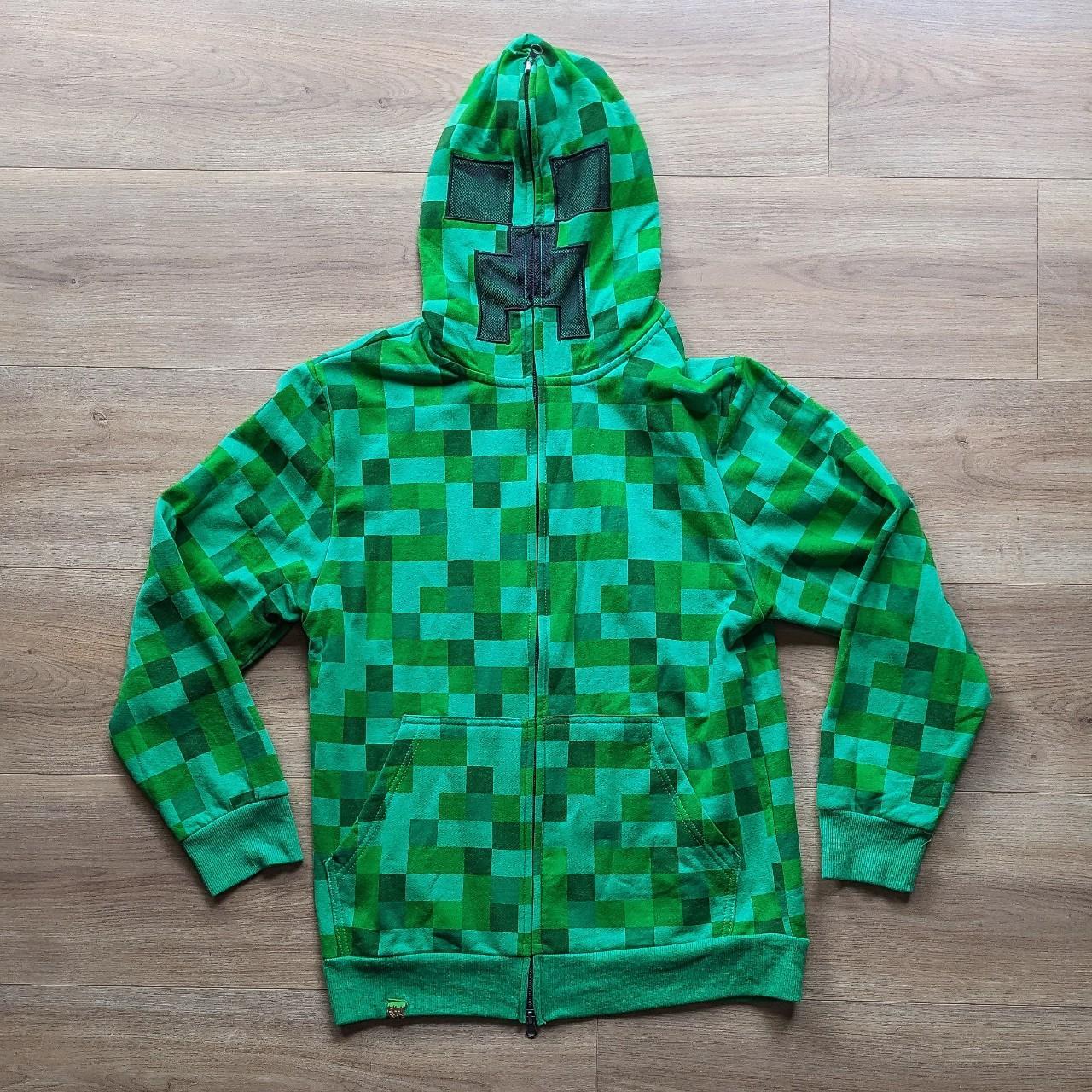 Minecraft Green Jacket | Depop