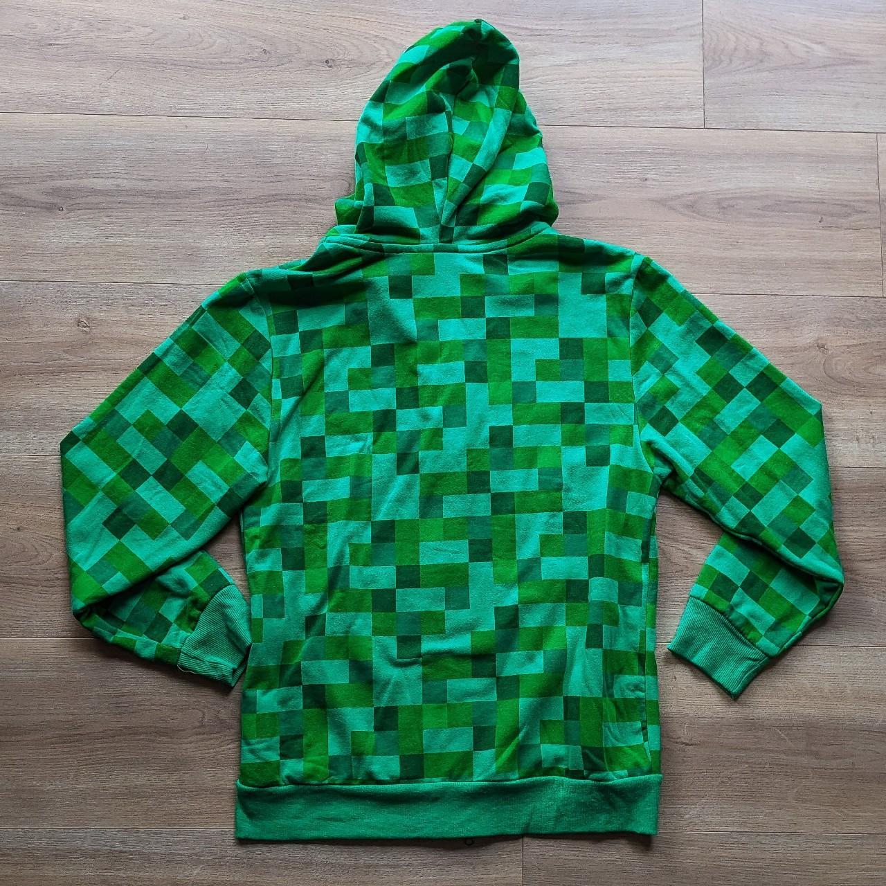 Minecraft Green Jacket | Depop