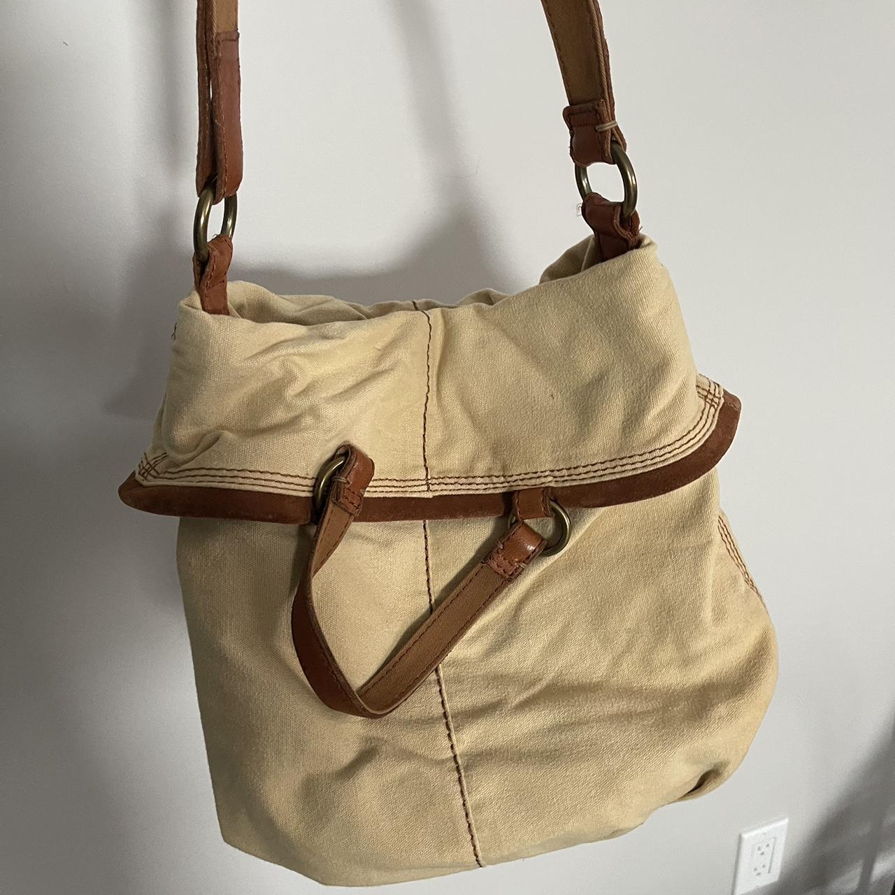 Lucky Brand Y2K Brown Leather Shoulder Bag