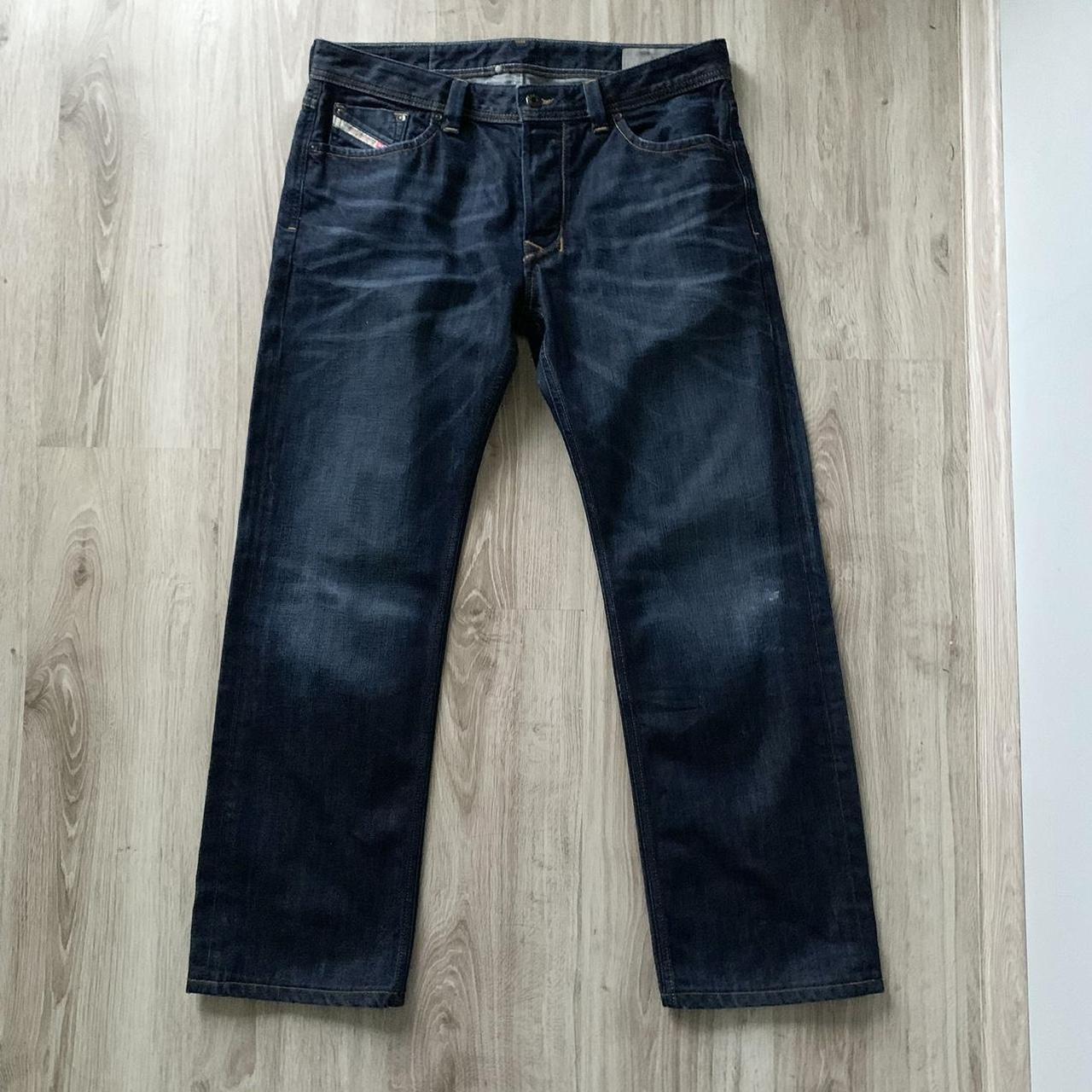 Diesel dark wash baggy jeans authentic, the best... - Depop