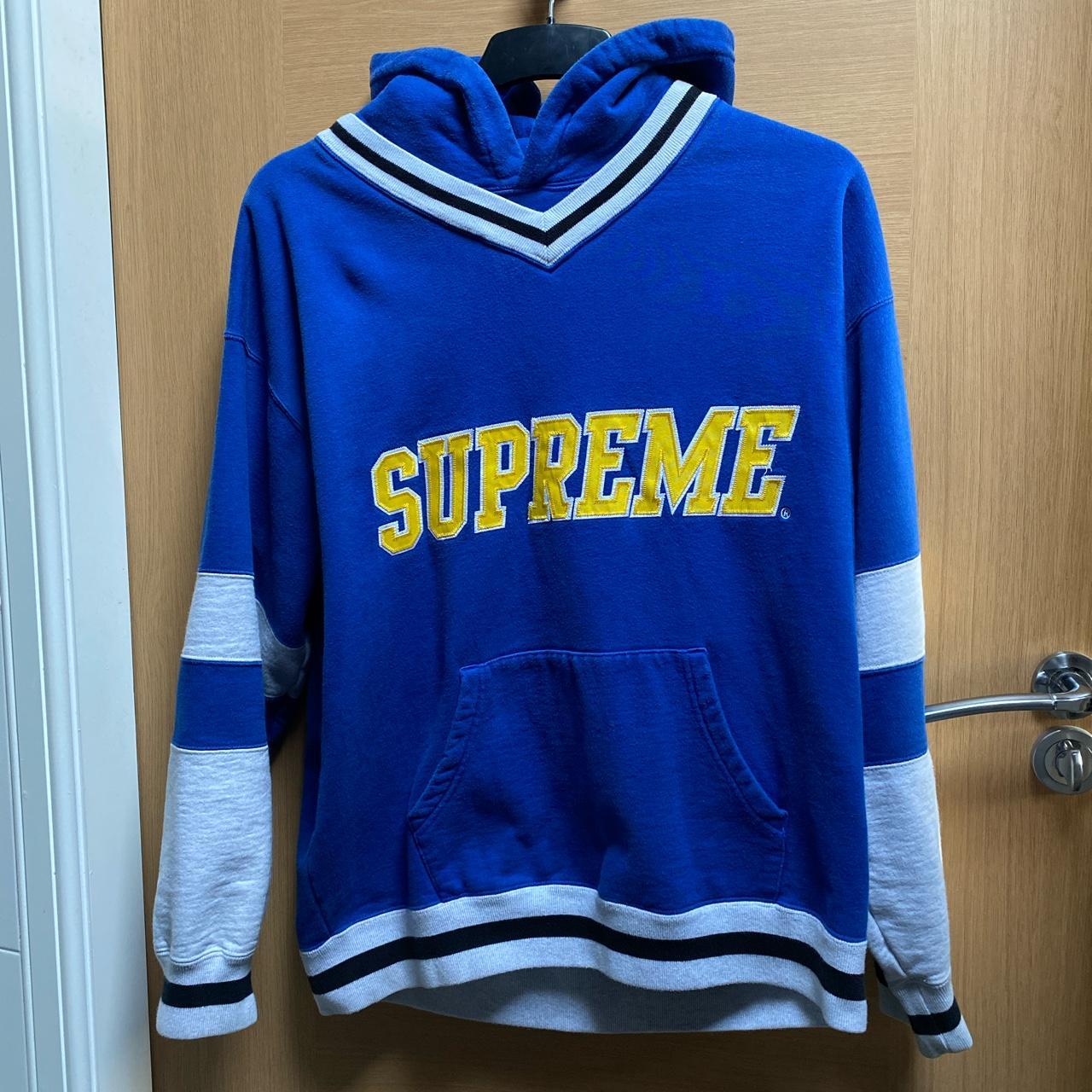 Supreme Hockey Hooded Sweatshirt Royal-