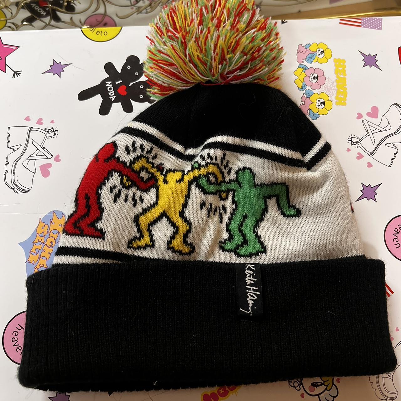 keith haring beanie x uo #keithharing #uo #beanie - Depop