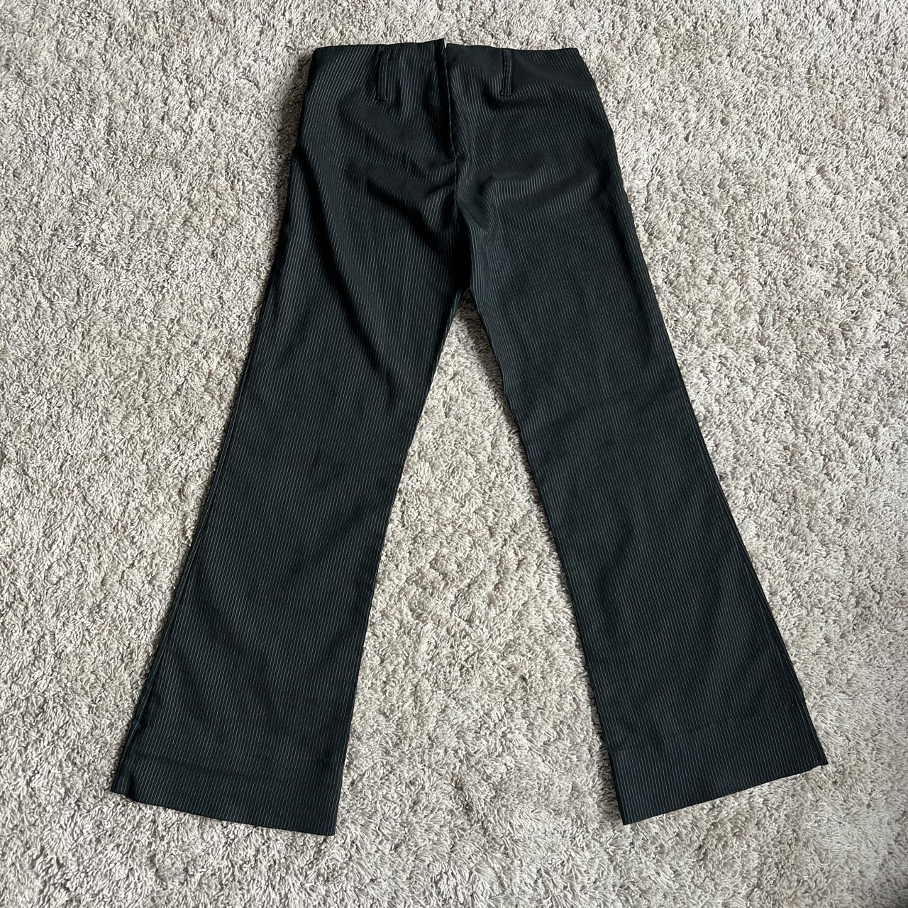 cutest low rise pinstripe pants brand:... - Depop