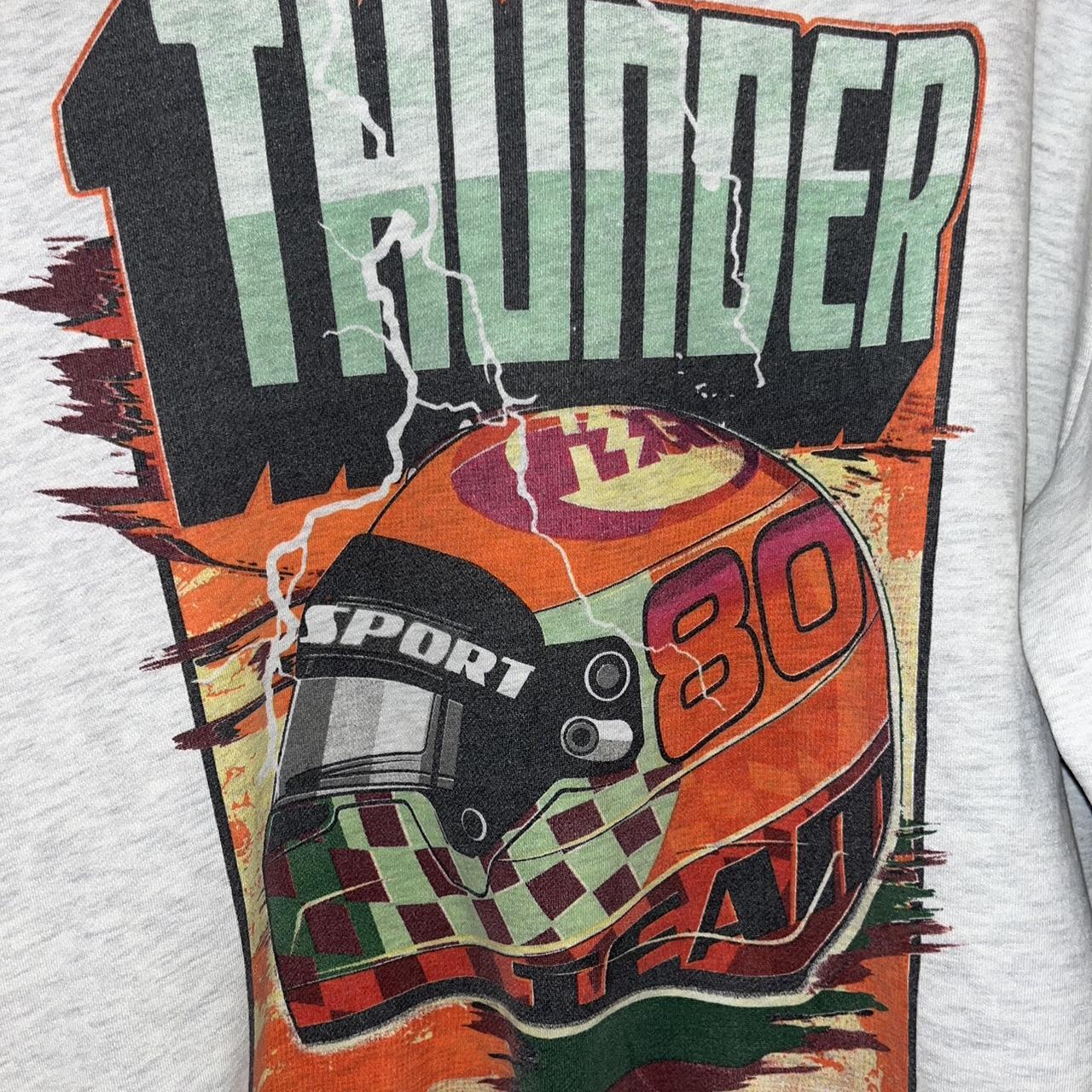 Adika Thunder Racing Graphic Crewneck This is the