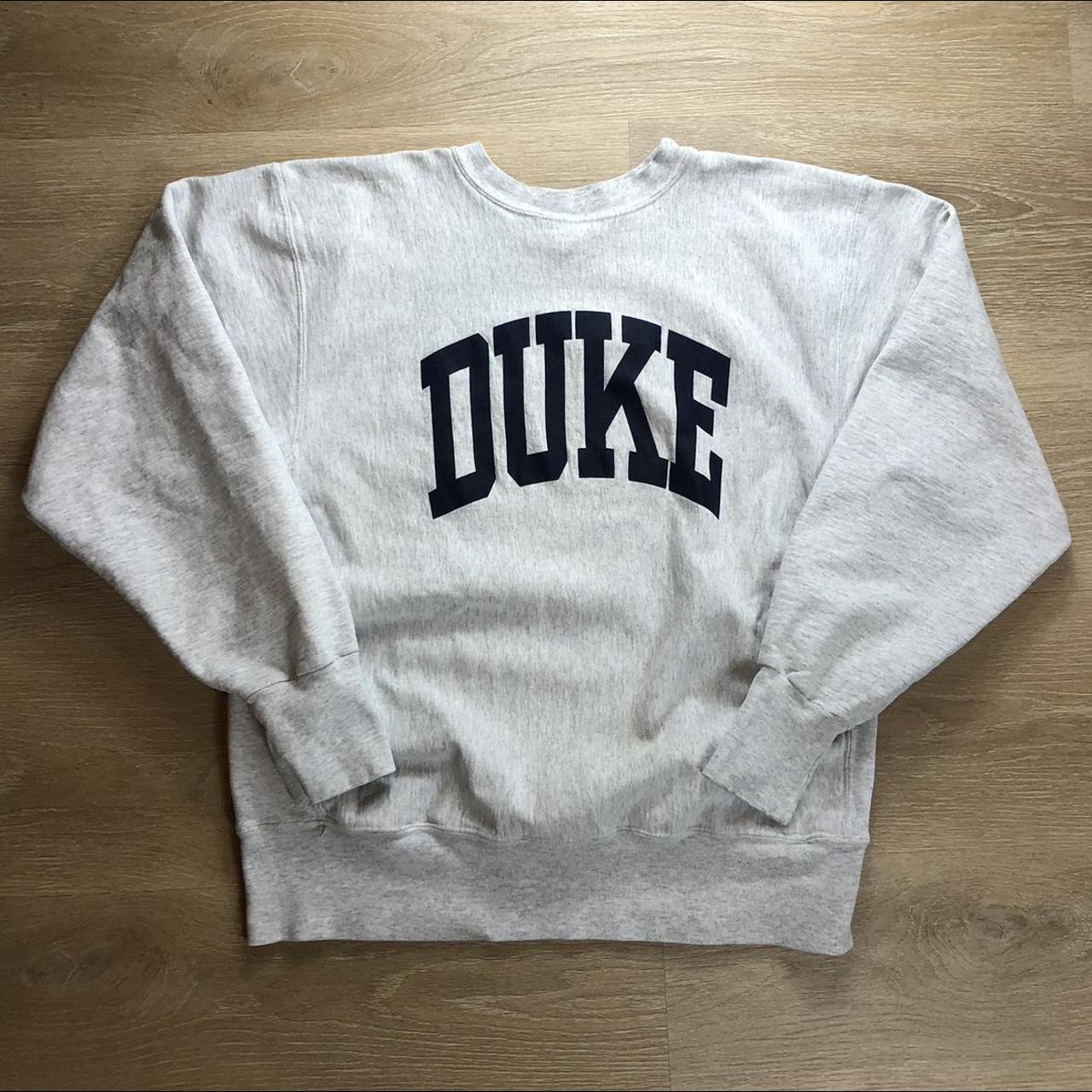 Duke Men's Grey Sweatshirt