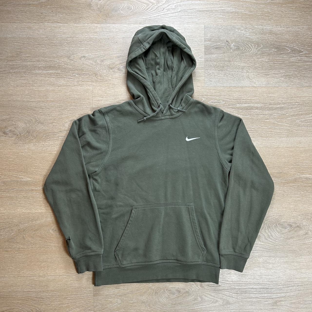 Nike hoodie outlet army green