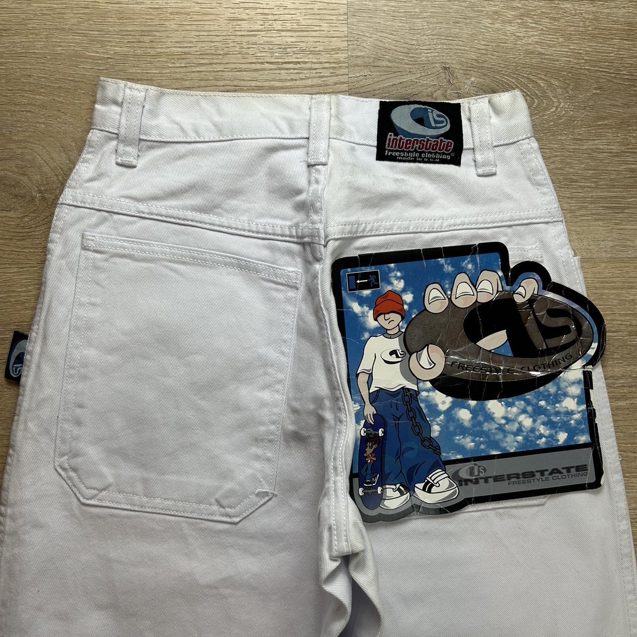 パンツ 90s baggy denim Jnco interstate la gate Vintage JYNX Interstate Pants Baggy Jnco Graffitti Raver
