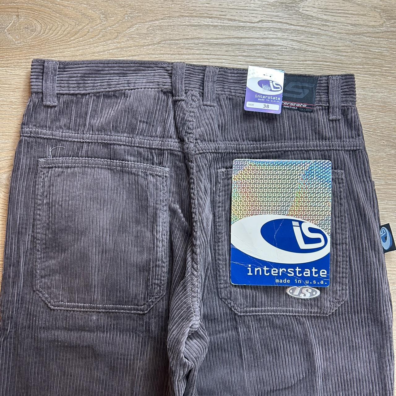 Vintage Interstate Baggy Wide Leg Corduroy Pants | Depop