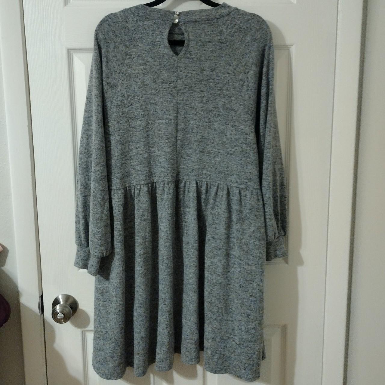 New Look Women's Grey Dress (2)