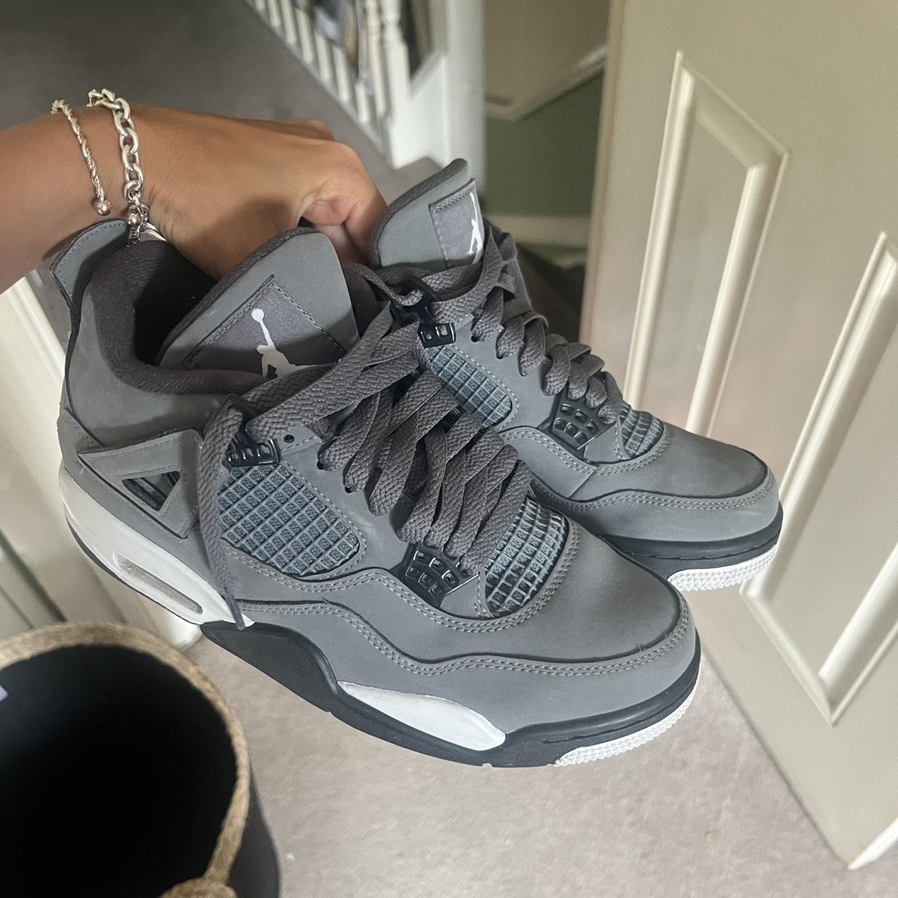 Air Jordan 4 Cool Grey. ONO. No box and no receipt... - Depop